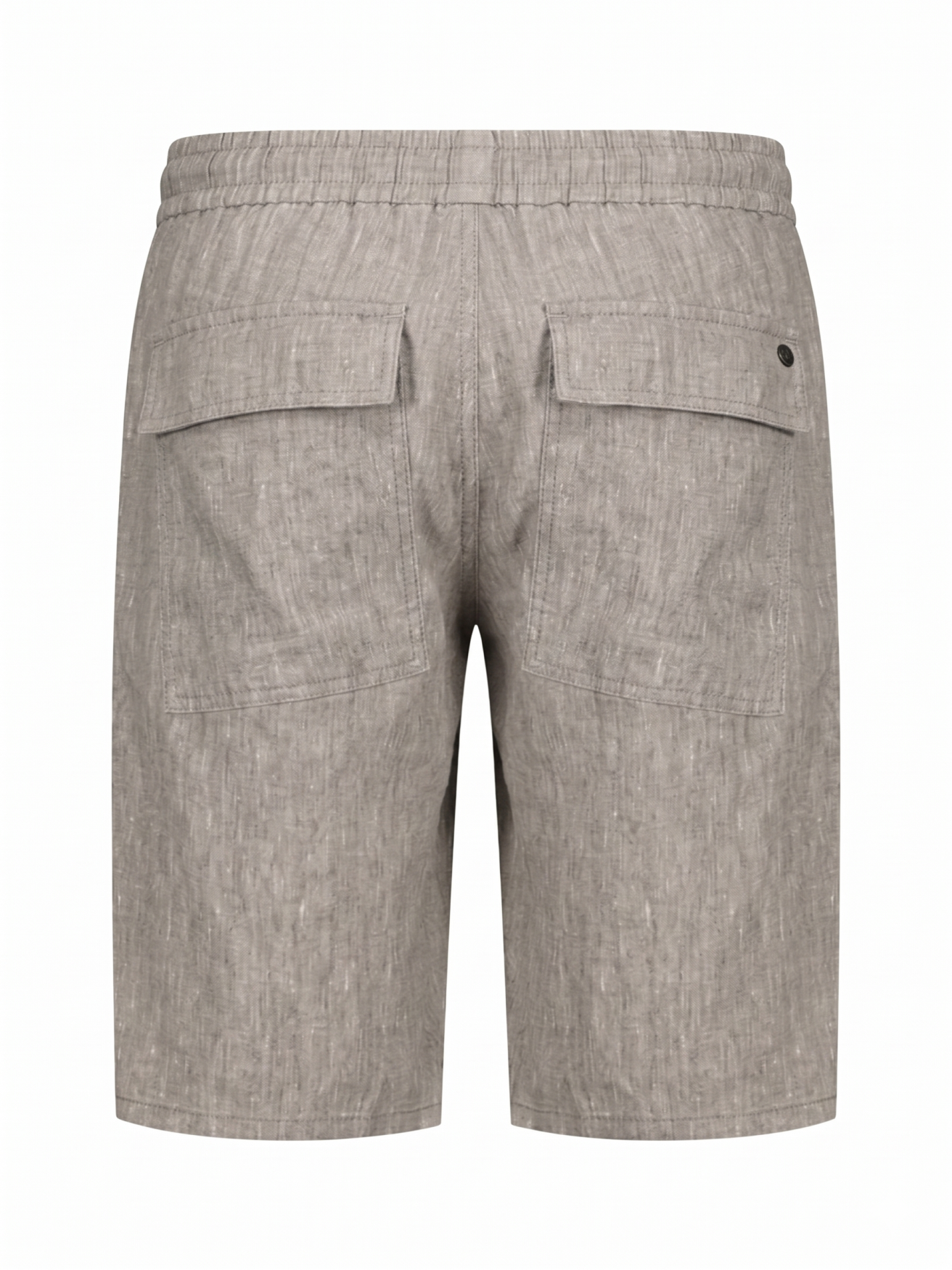 Linen-blend chino shorts | Taupe