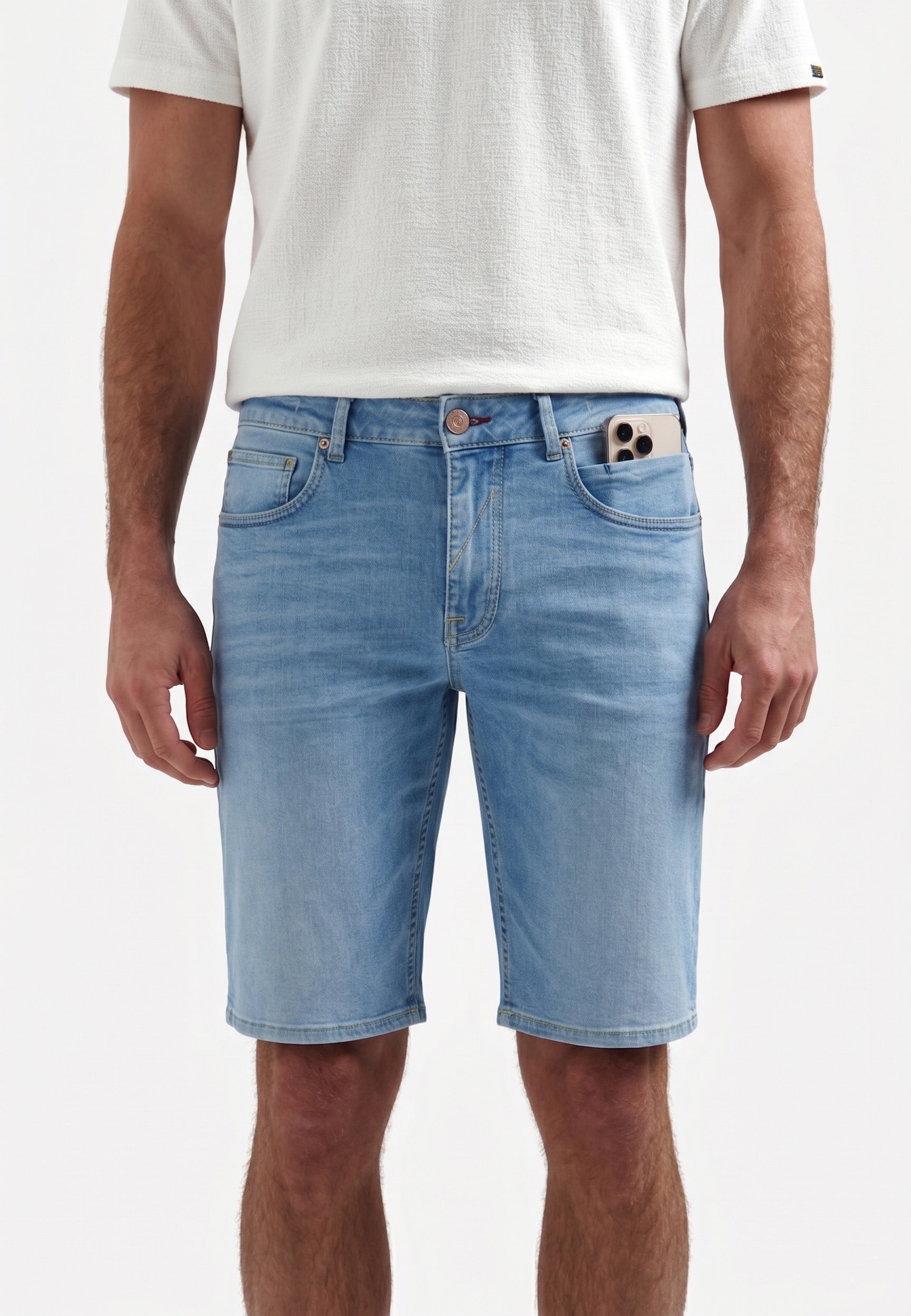 Denim shorts | Bleach Denim