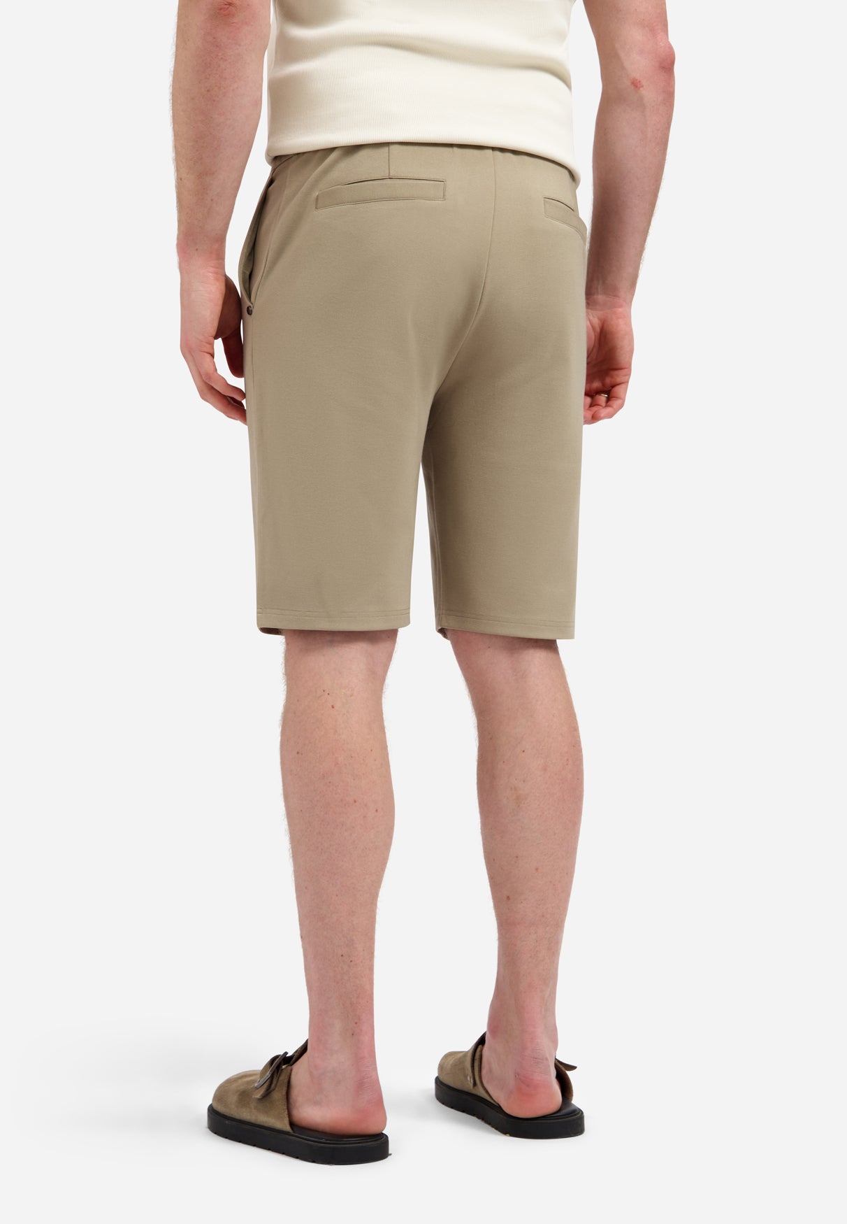 Jersey shorts | Taupe