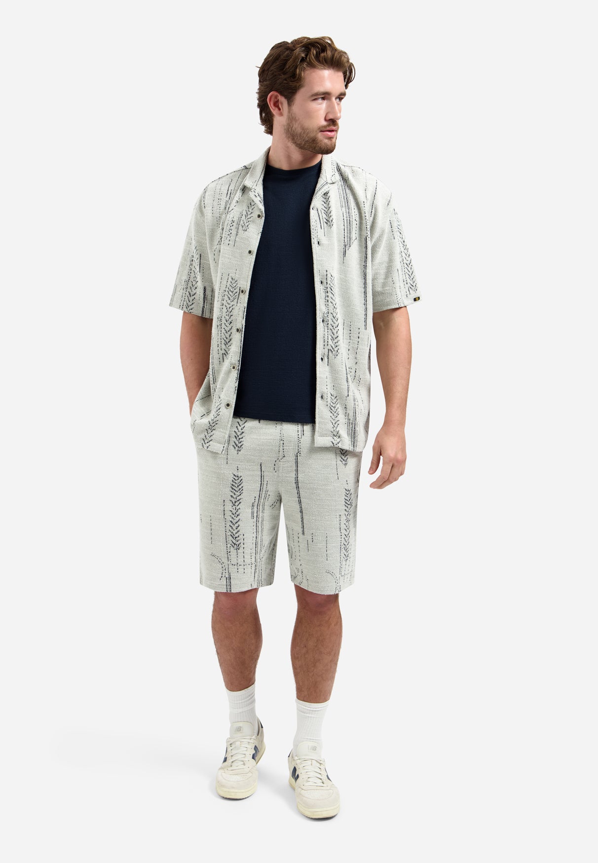 Textured jersey shorts | Kit