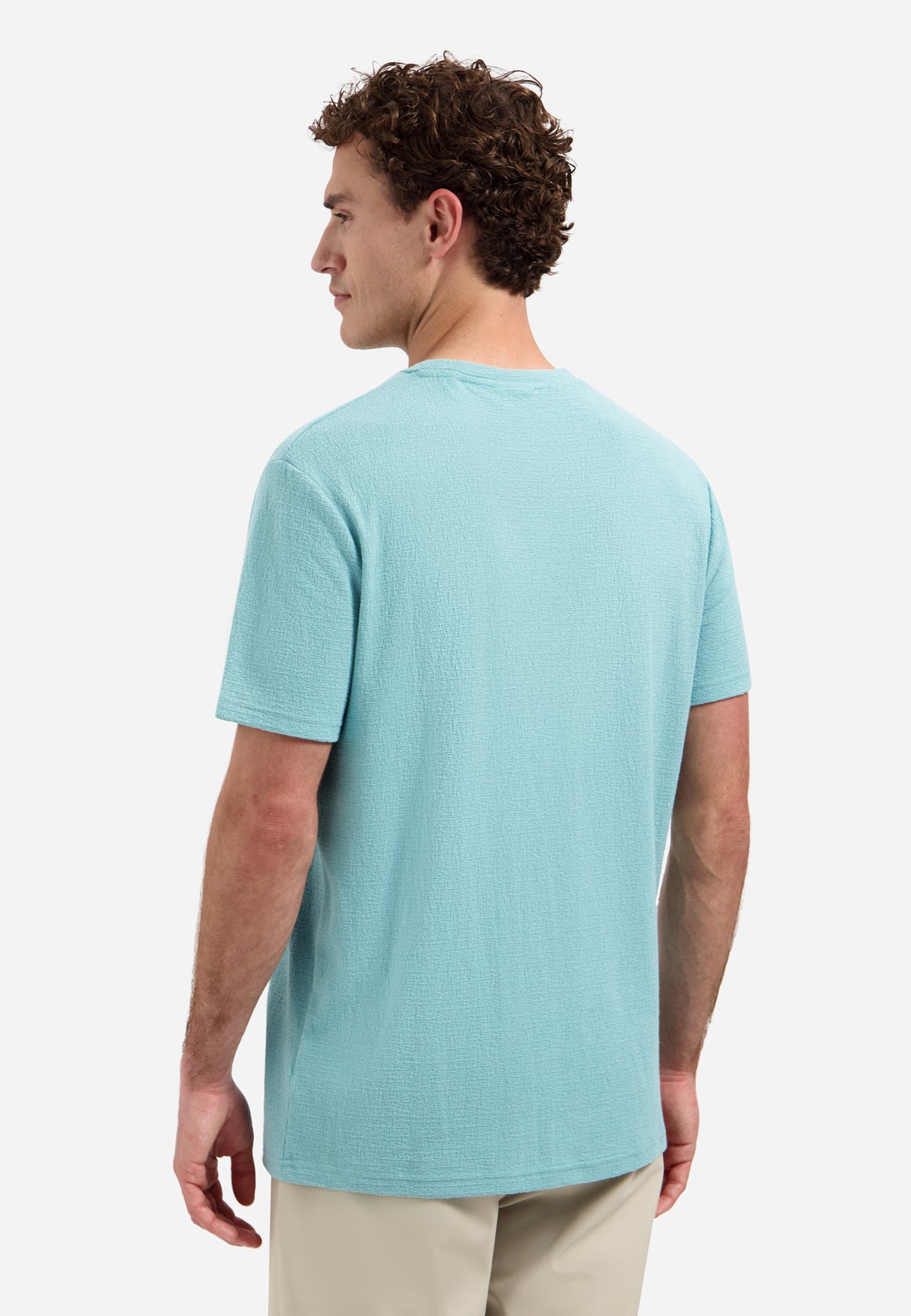 Short-sleeve crewneck T-shirt | Seablue