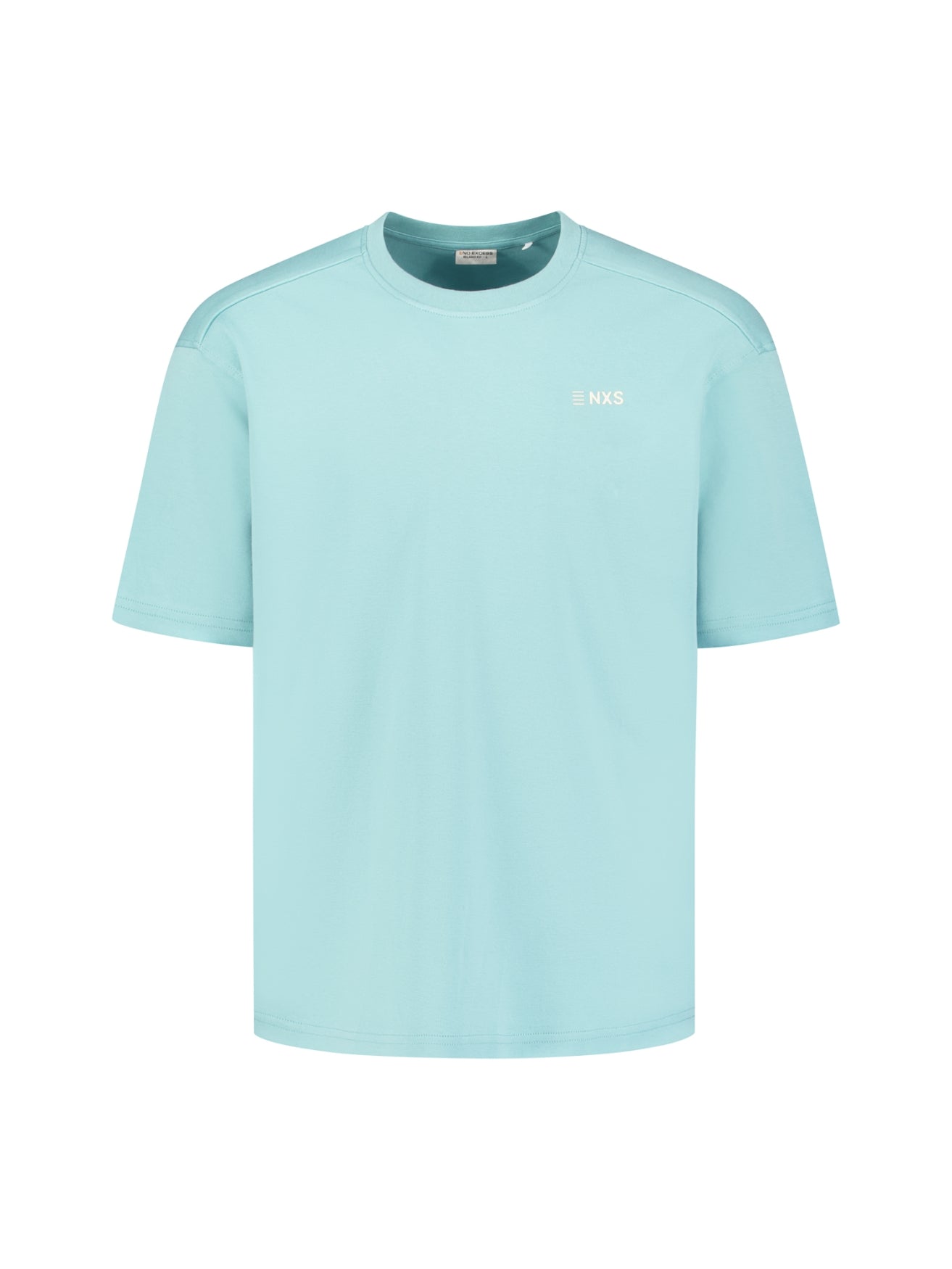 Short-sleeve striped crewneck T-shirt | White