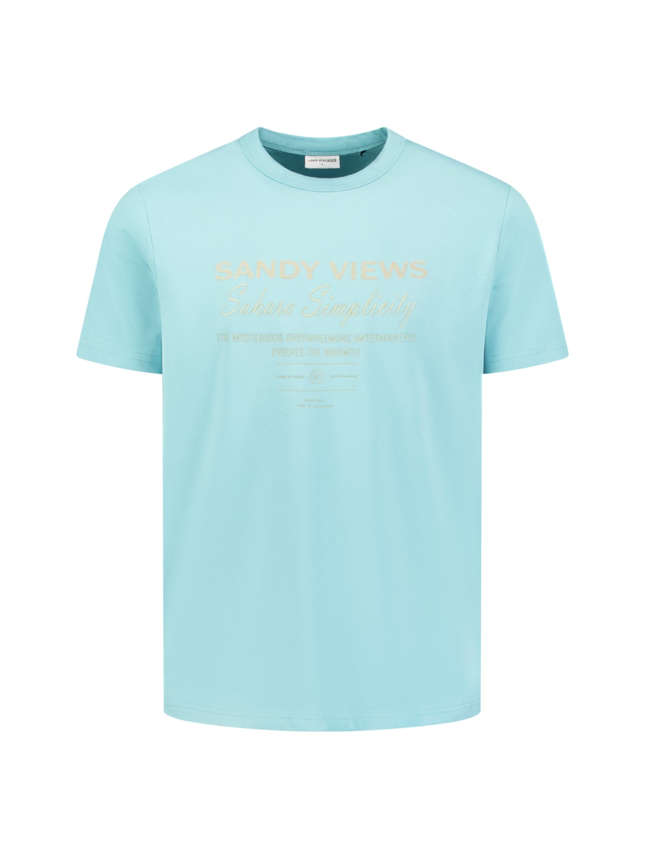 Short-sleeve striped crewneck T-shirt | White