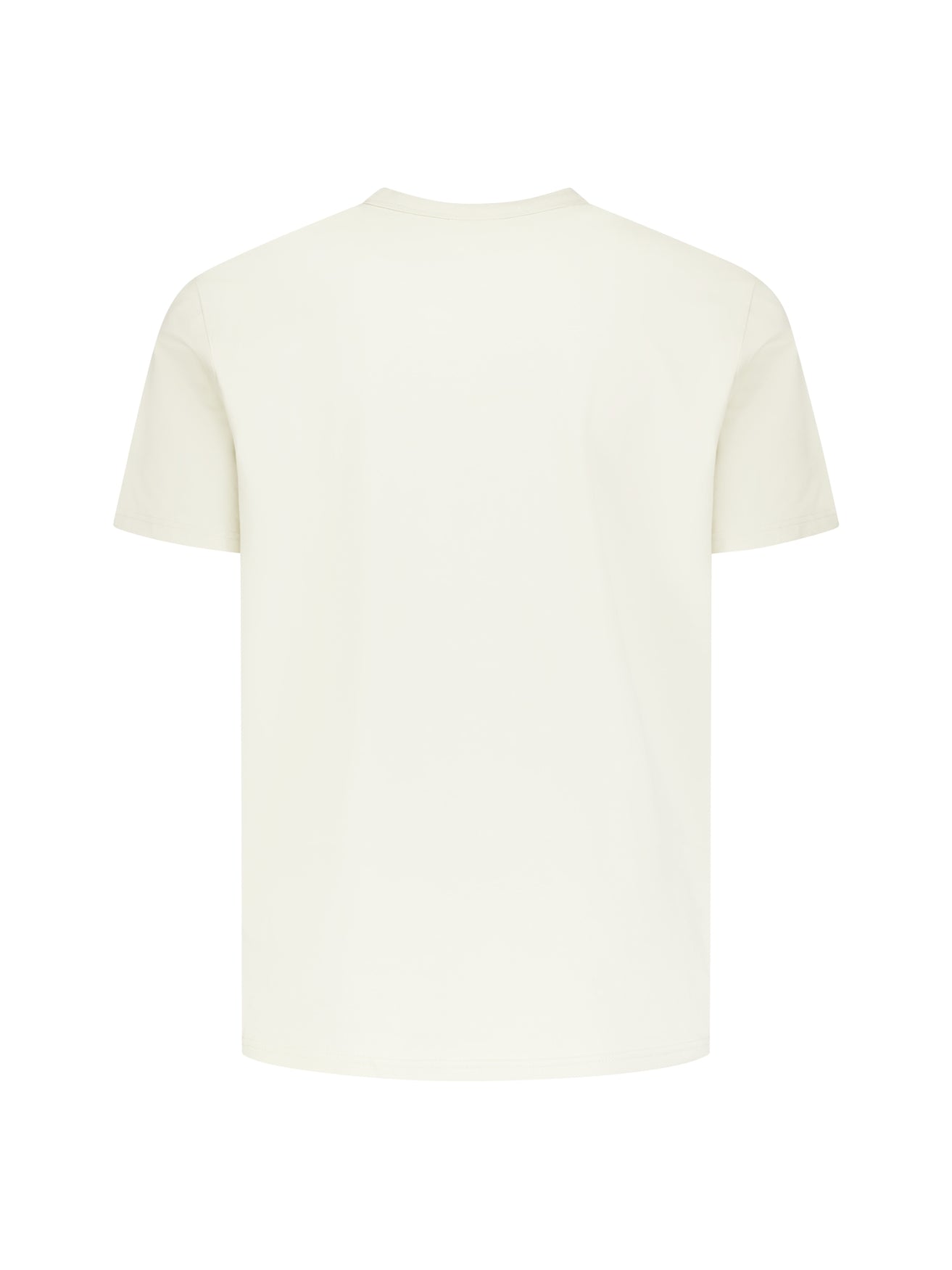 Short-sleeve striped crewneck T-shirt | White