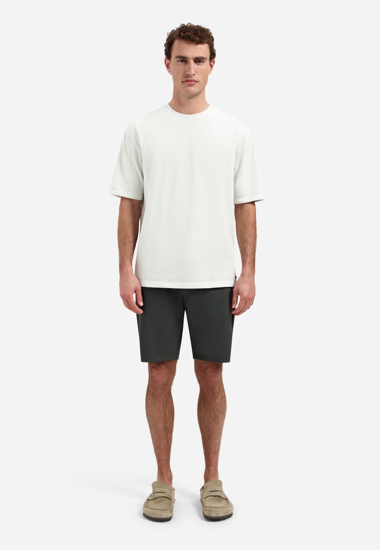 Short-sleeve textured T-Shirt | Kit