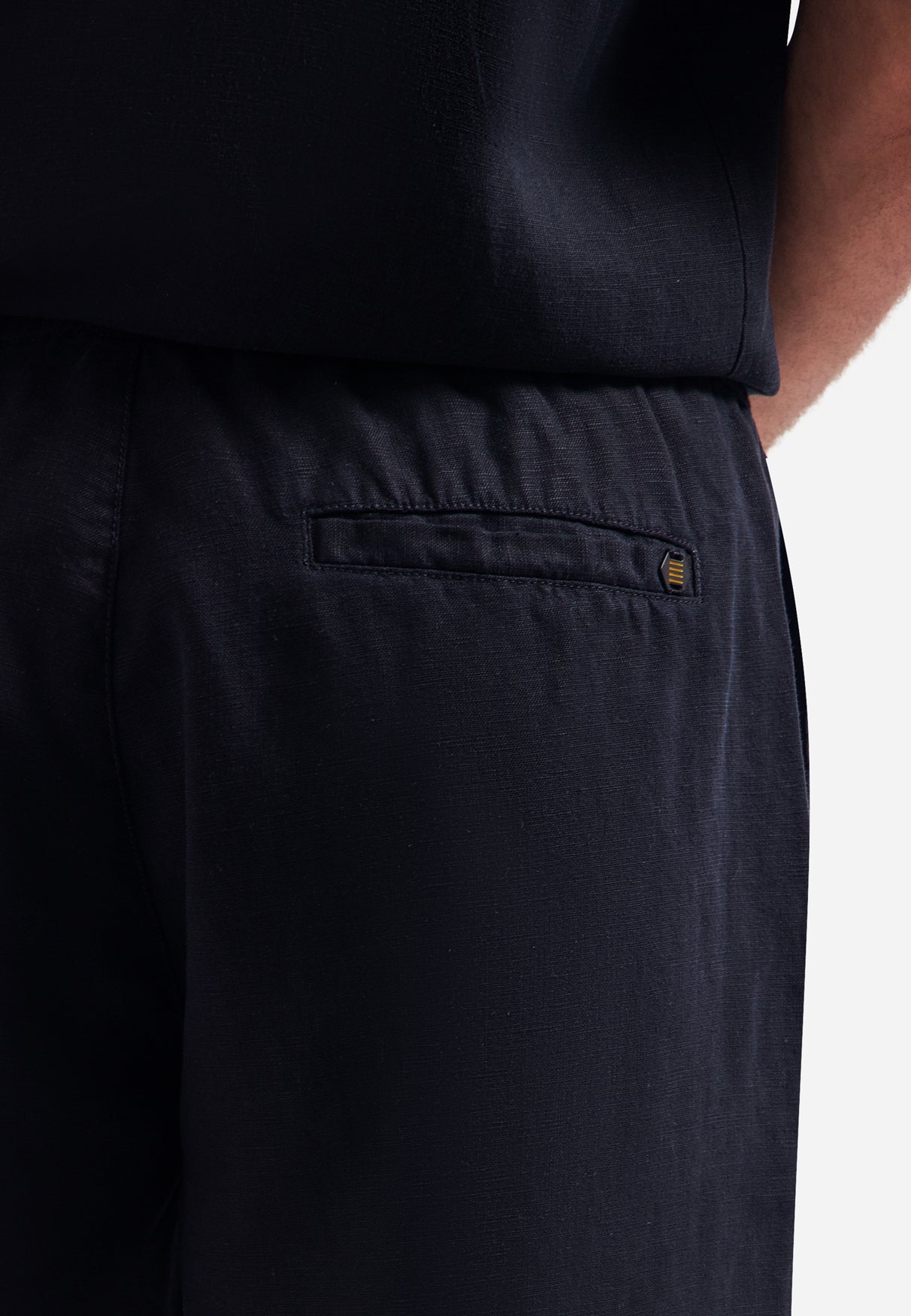 Chino shorts with drawstring | Night