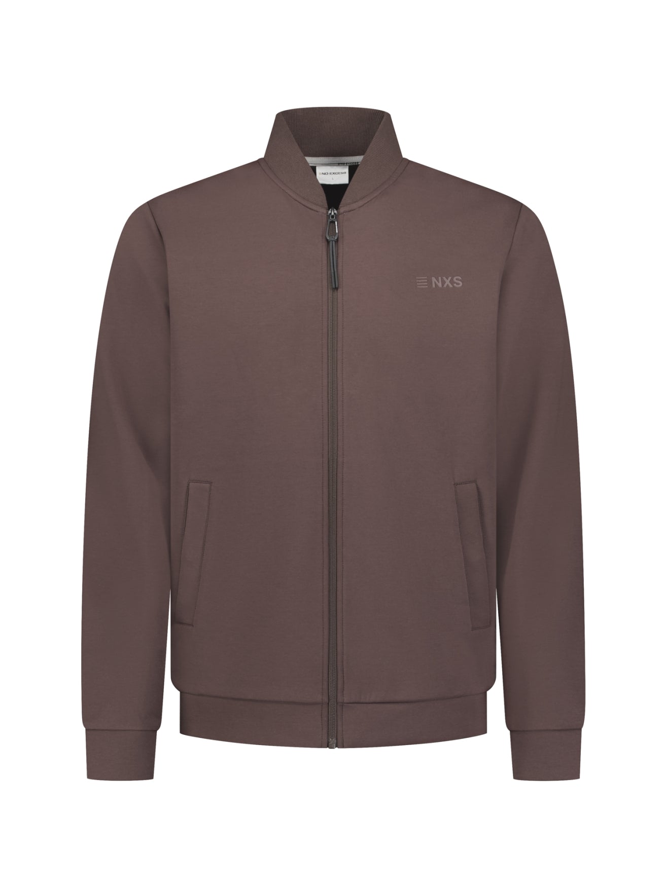Bomber Sweater | Dark Brown
