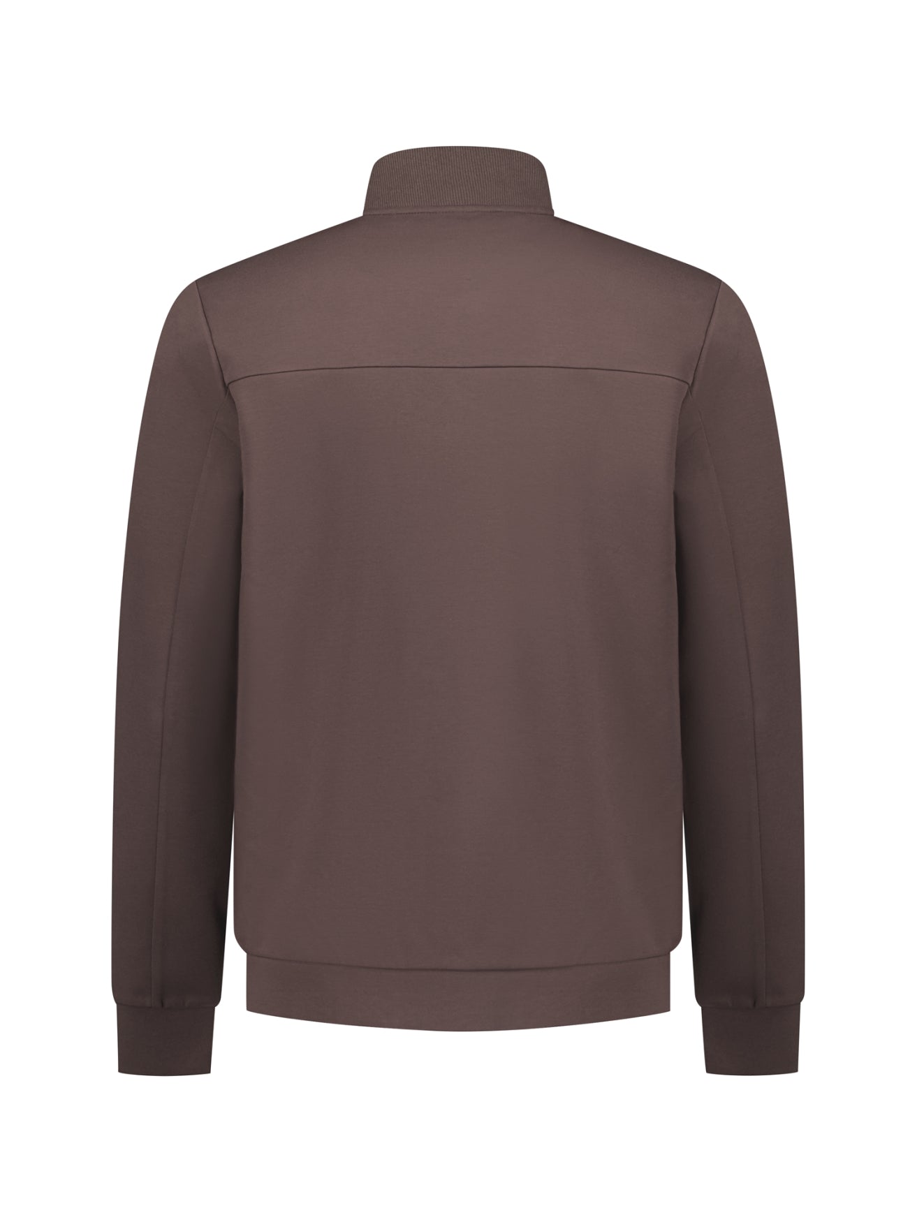 Bomber Sweater | Dark Brown