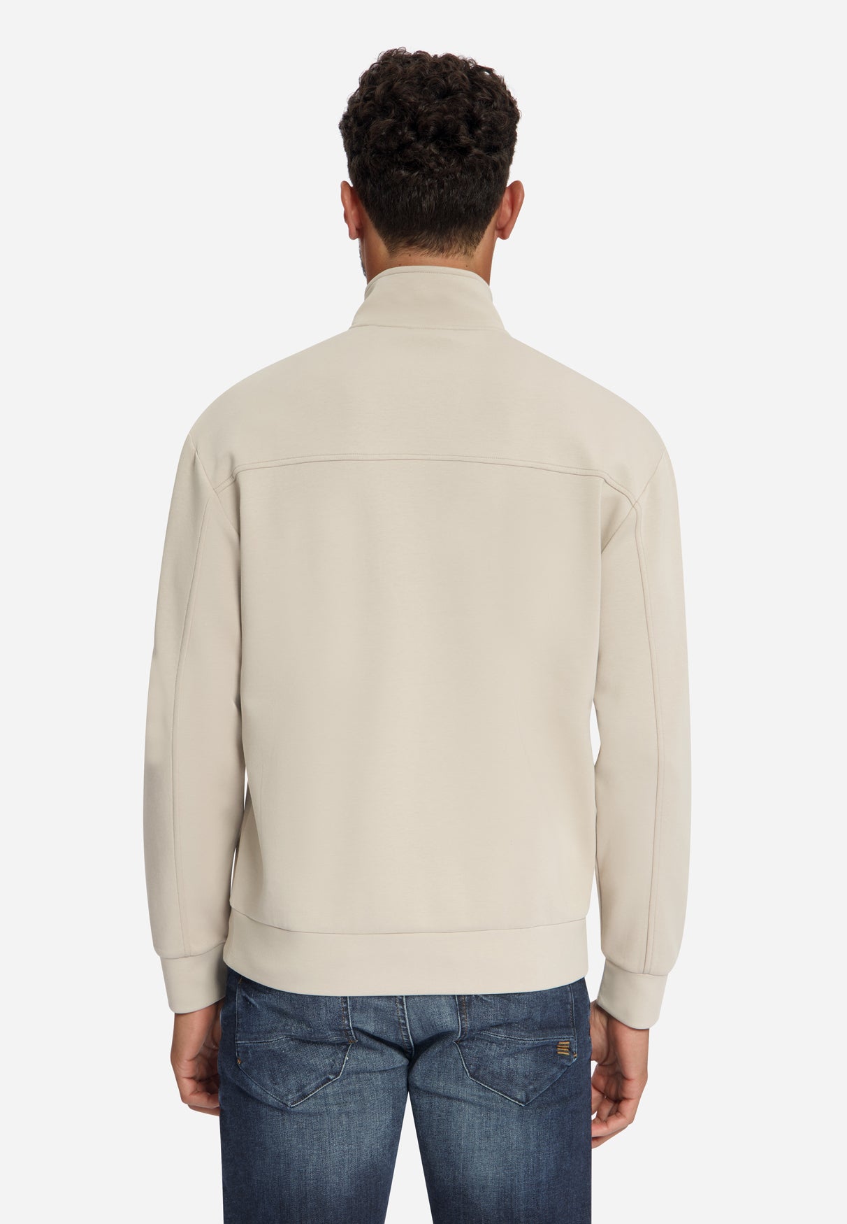 Half-Zip Sweater | Cement