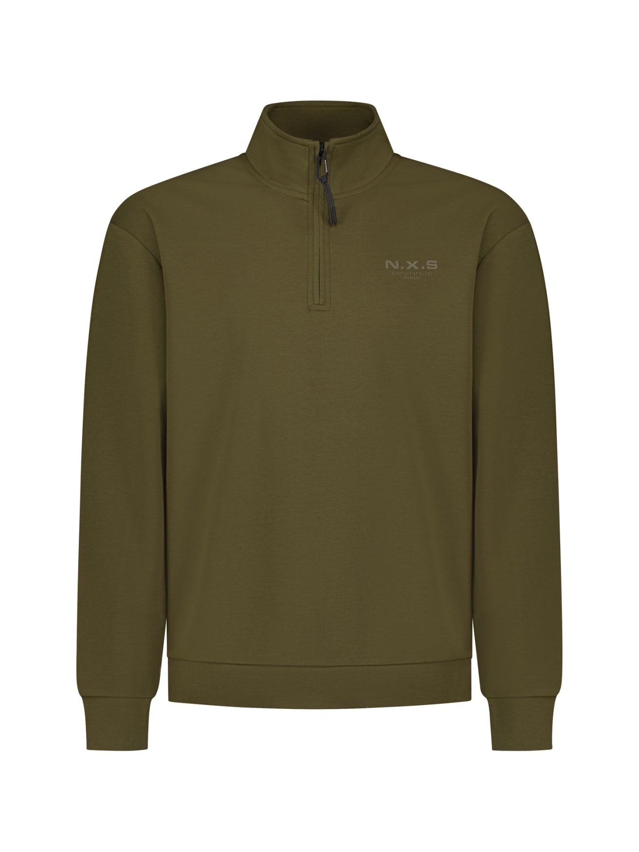 Half-Zip Sweater | Moss