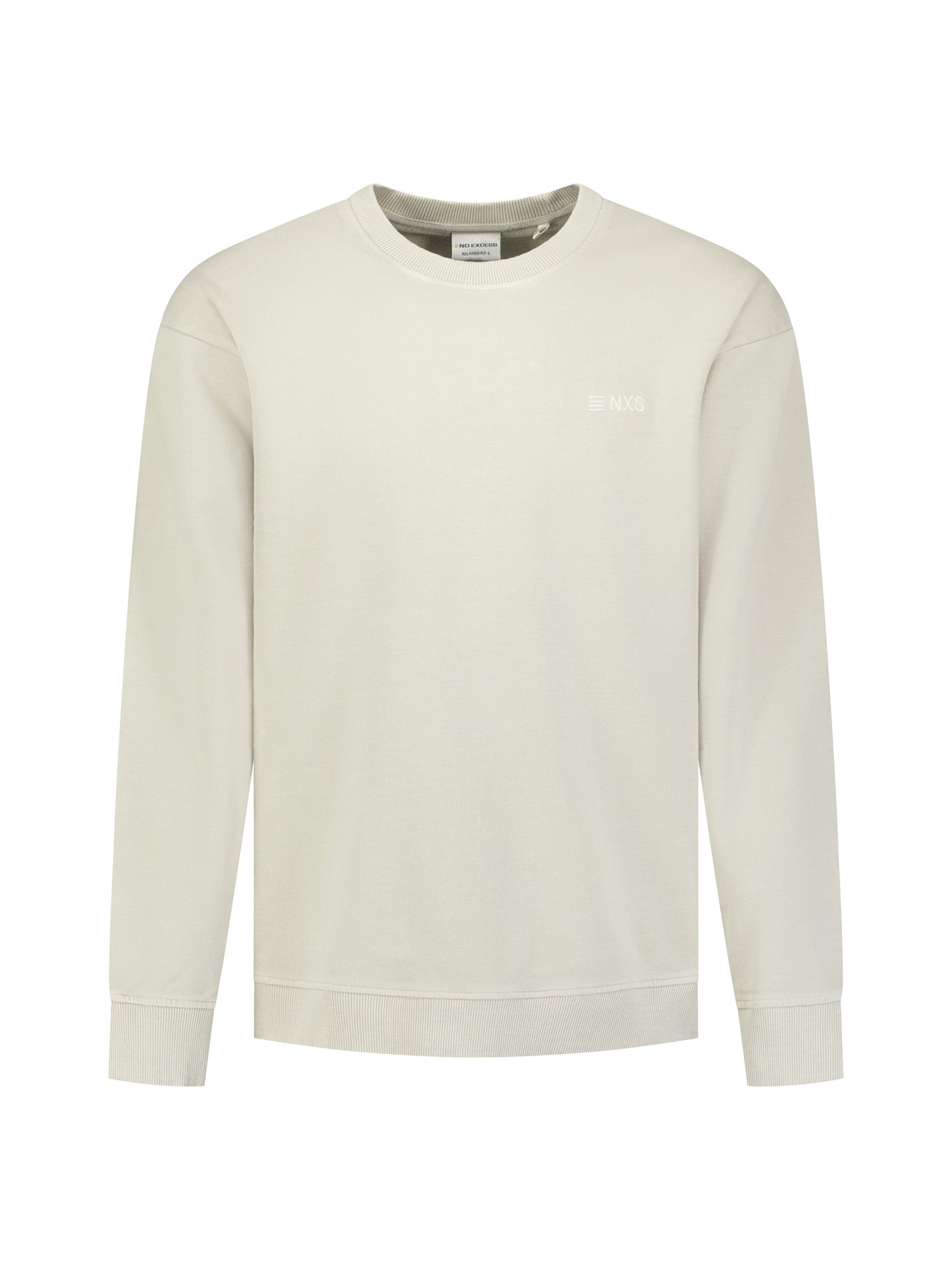 Crew Neck Sweatshirt | Cement