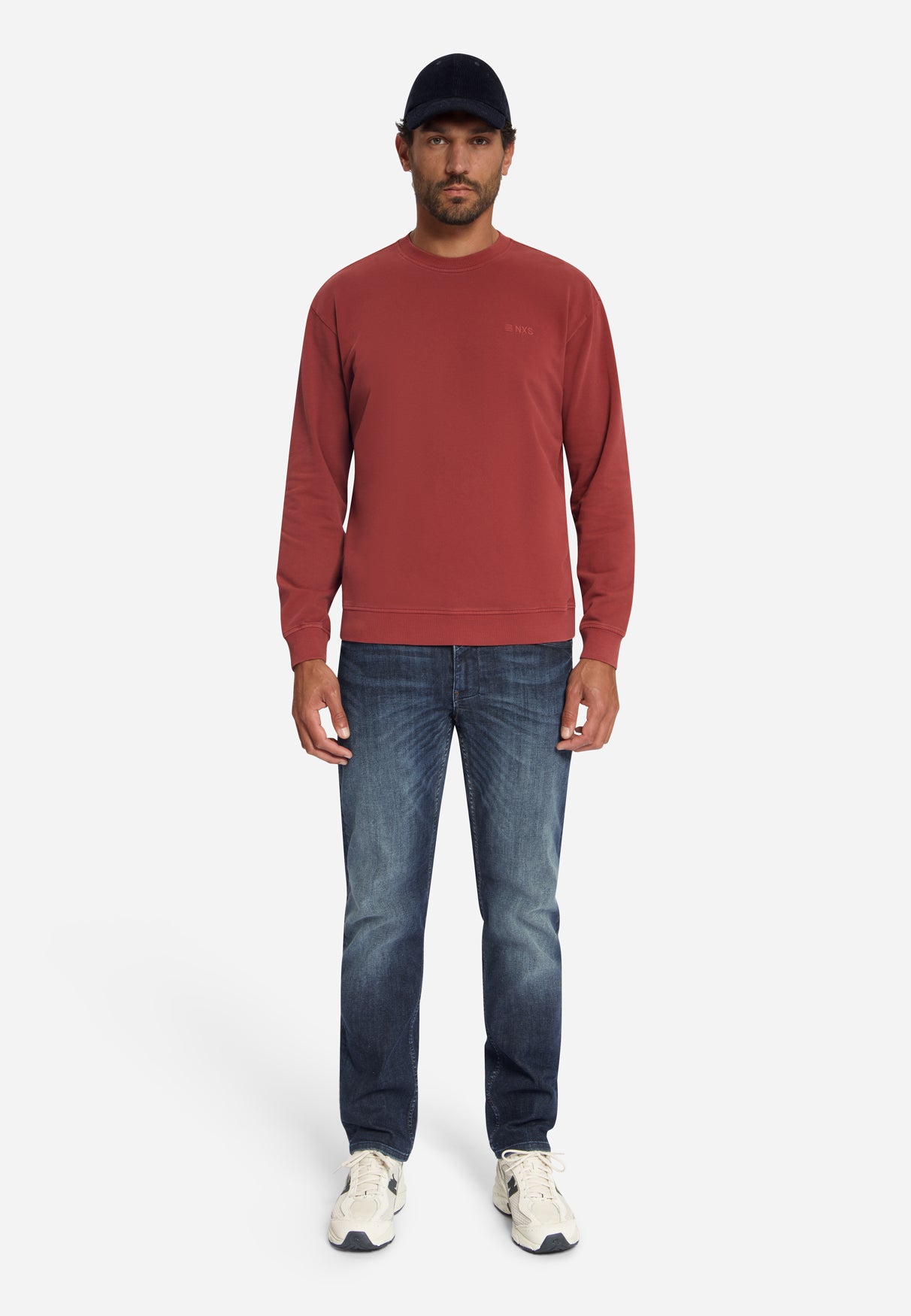 Crew Neck Sweatshirt | Cayenne