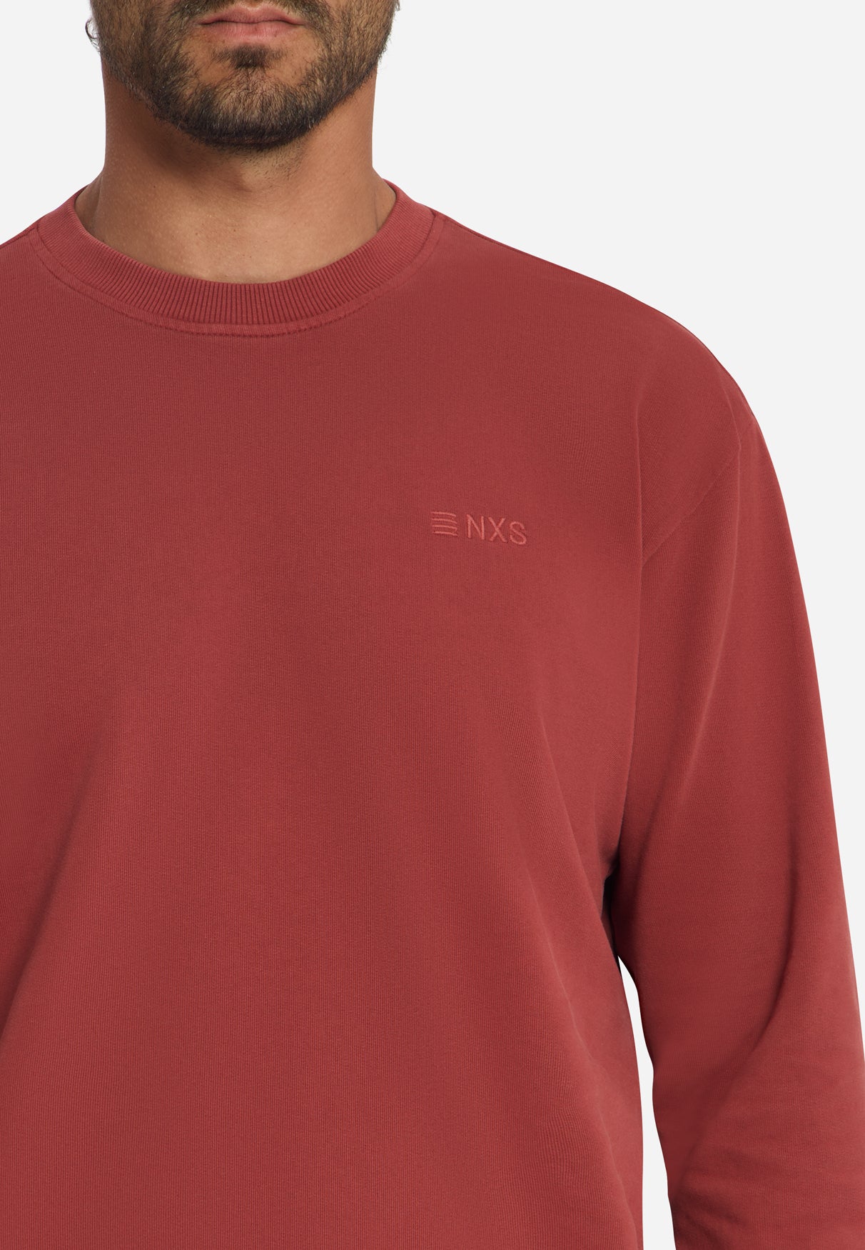 Crew Neck Sweatshirt | Cayenne