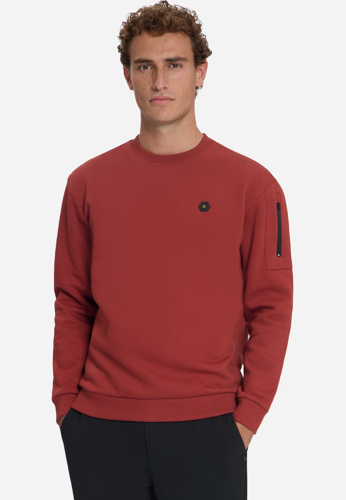 Crew Neck Sweater | Cayenne