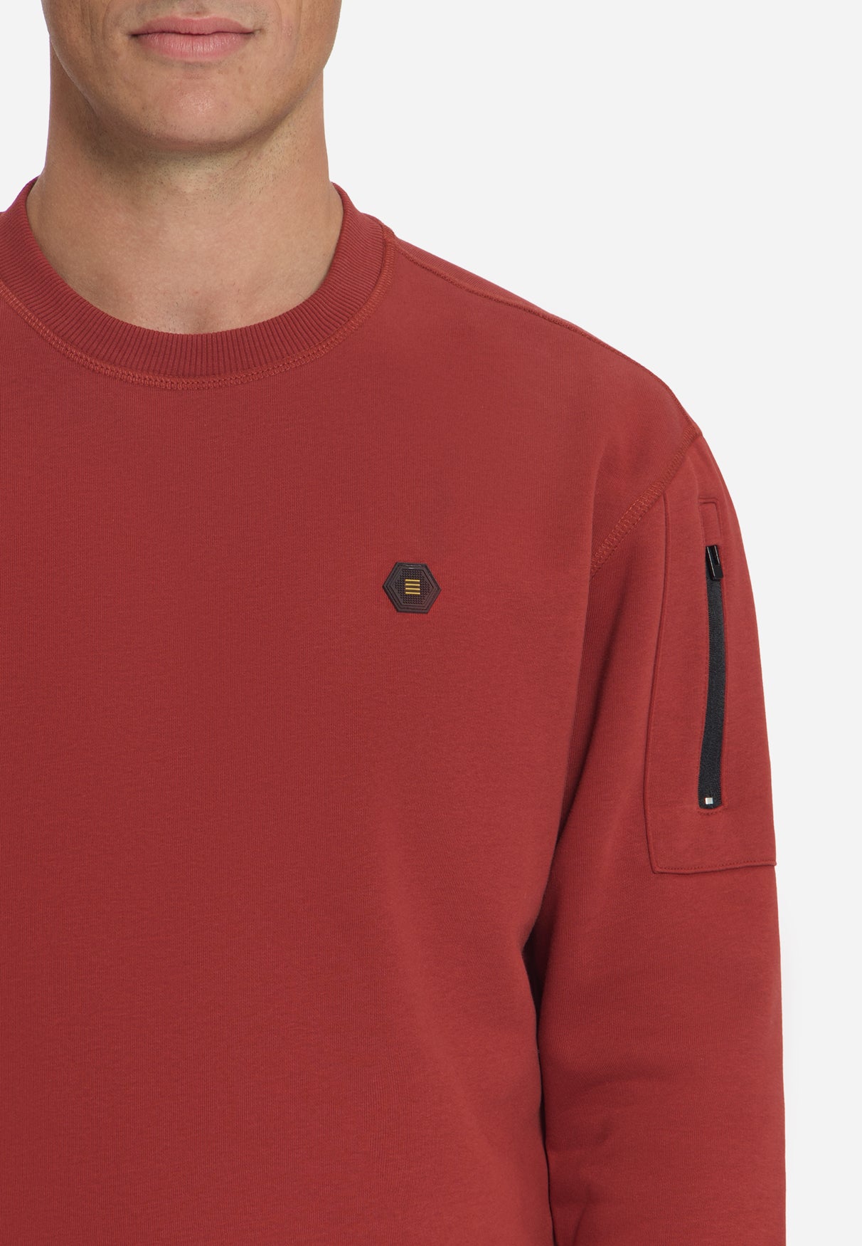 Crew Neck Sweater | Cayenne