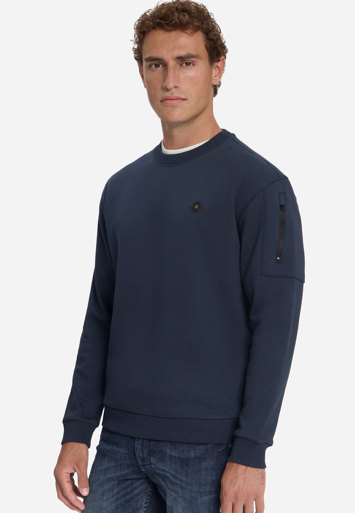 Crew Neck Sweater | Dark Night