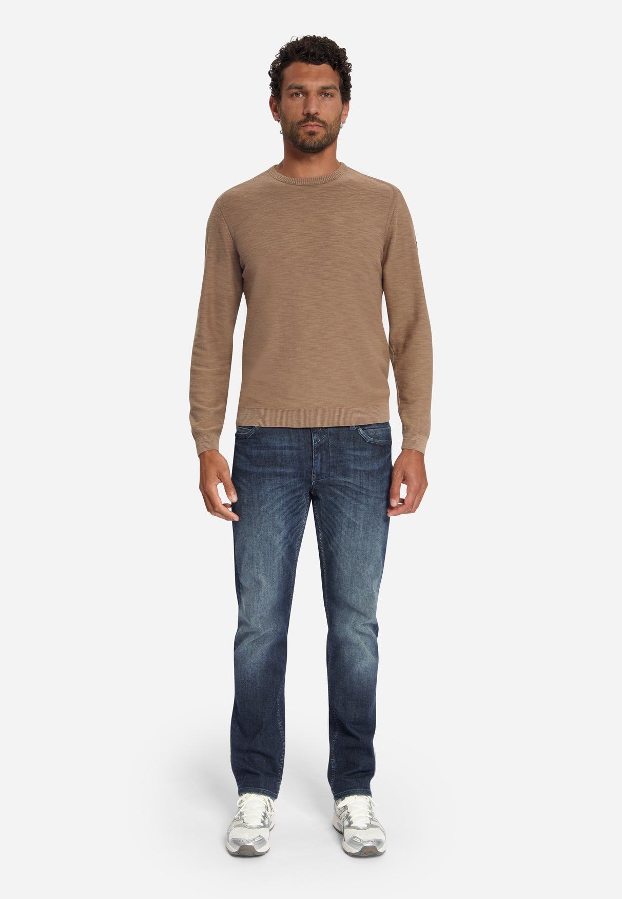 Slub Jumper | Light Brown