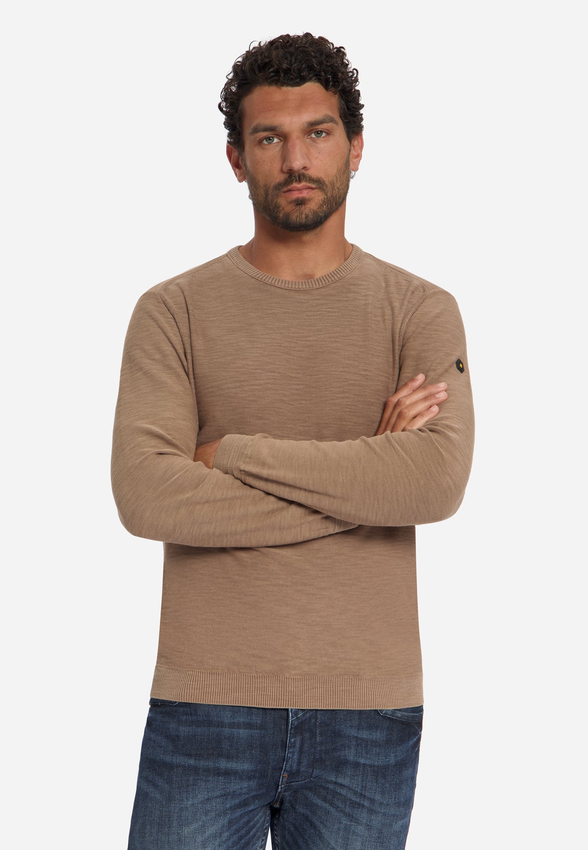 Slub Jumper | Light Brown
