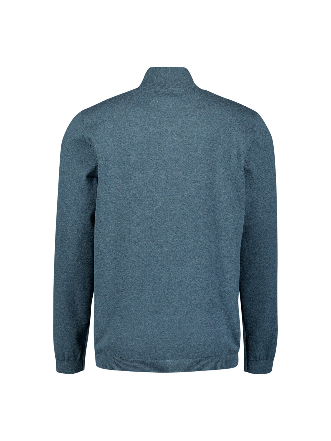 Fine Knit Turtleneck Jumper | Shadow Blue
