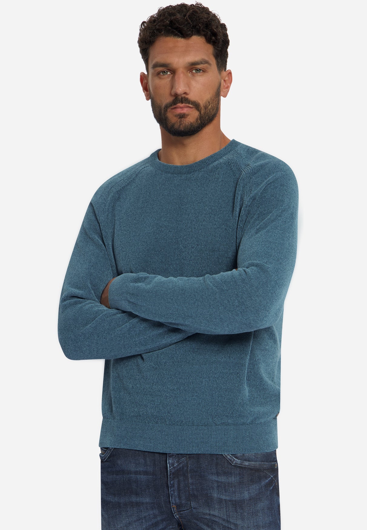 Chenille Jumper | Shadow Blue
