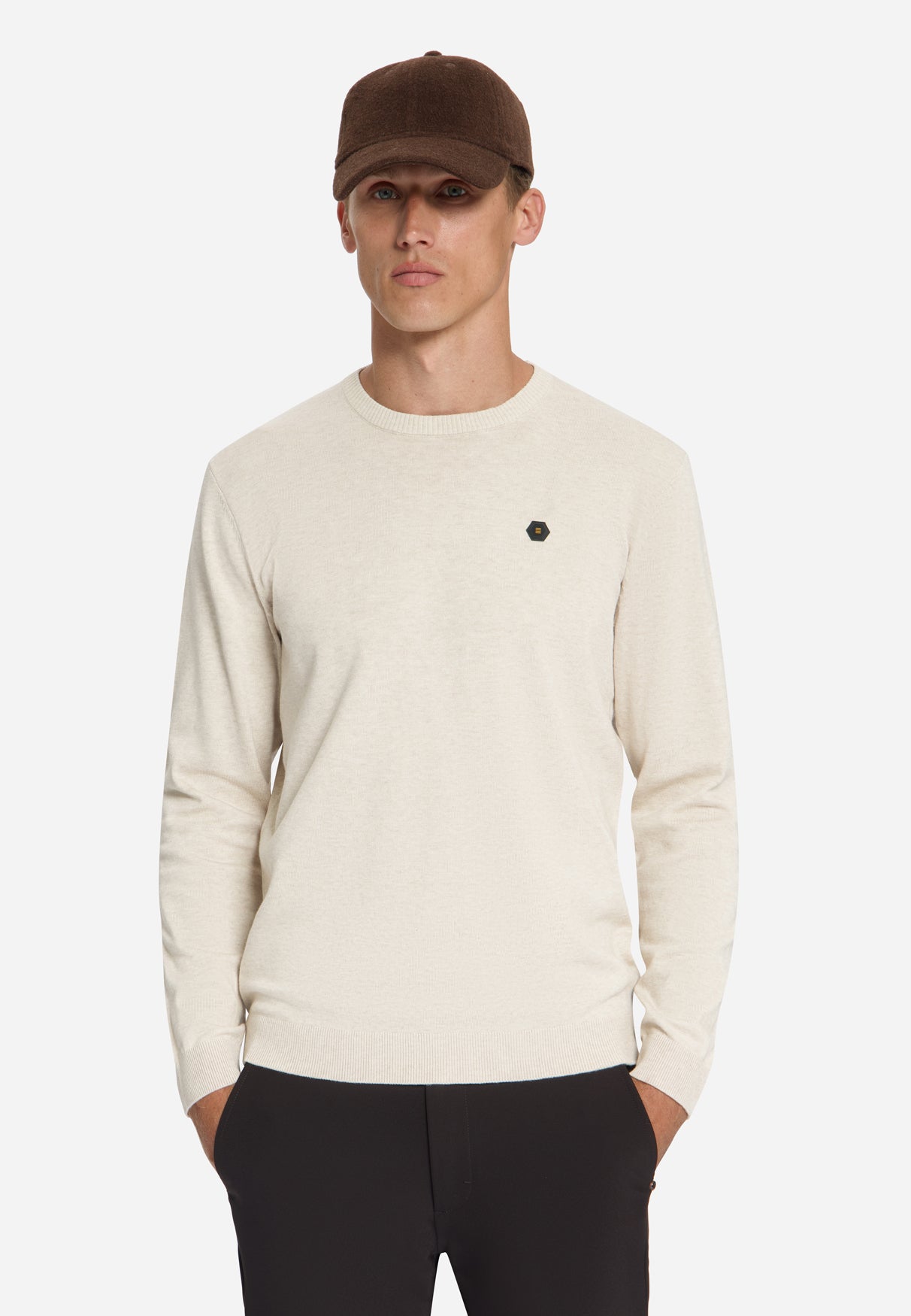 Melange Jumper | Stone