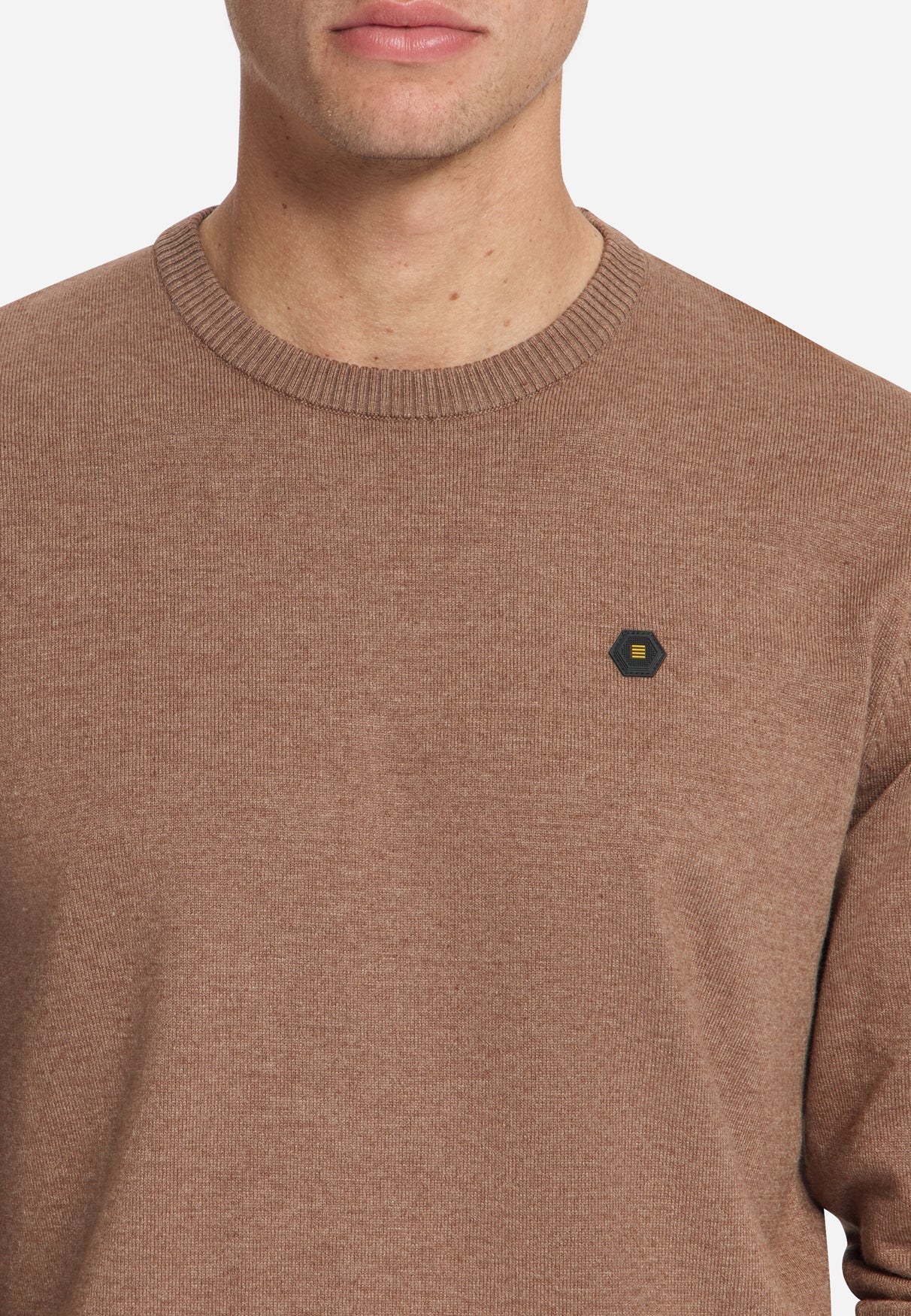 Melange Jumper | Light Brown