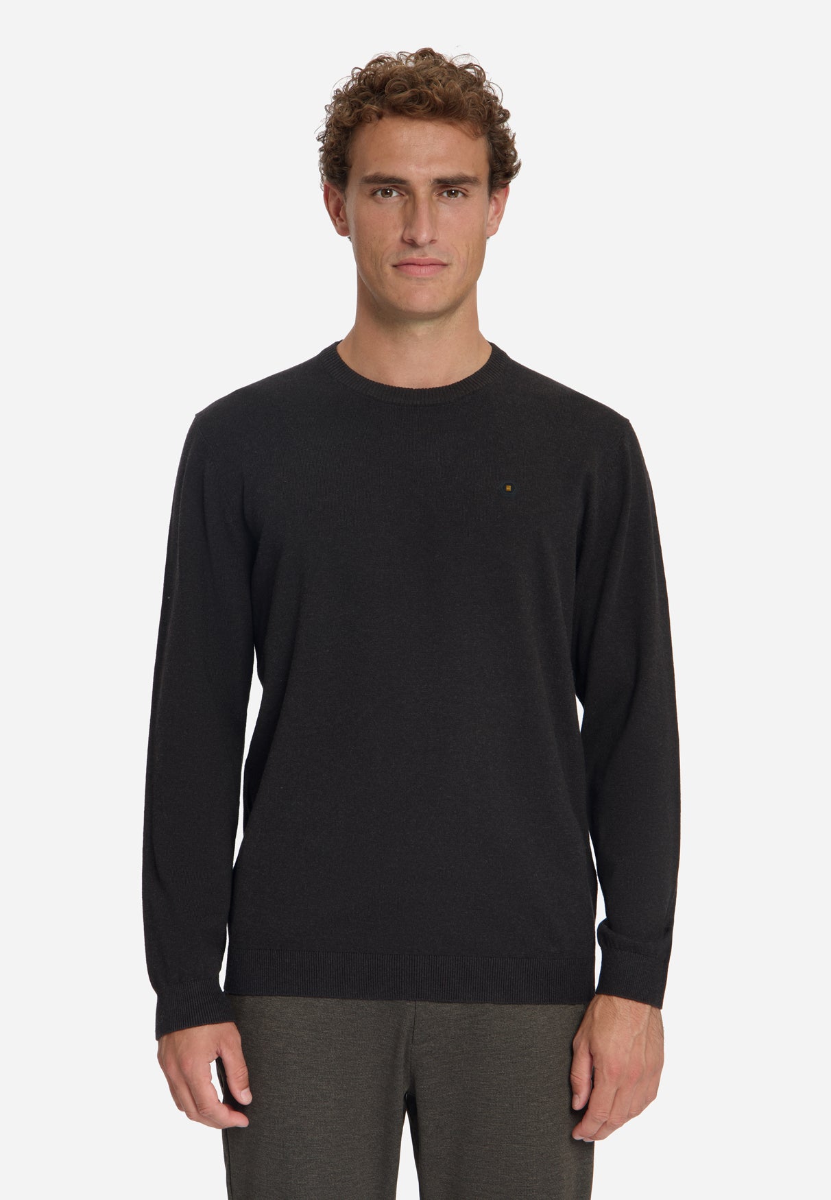 Melange Jumper | Dark Brown