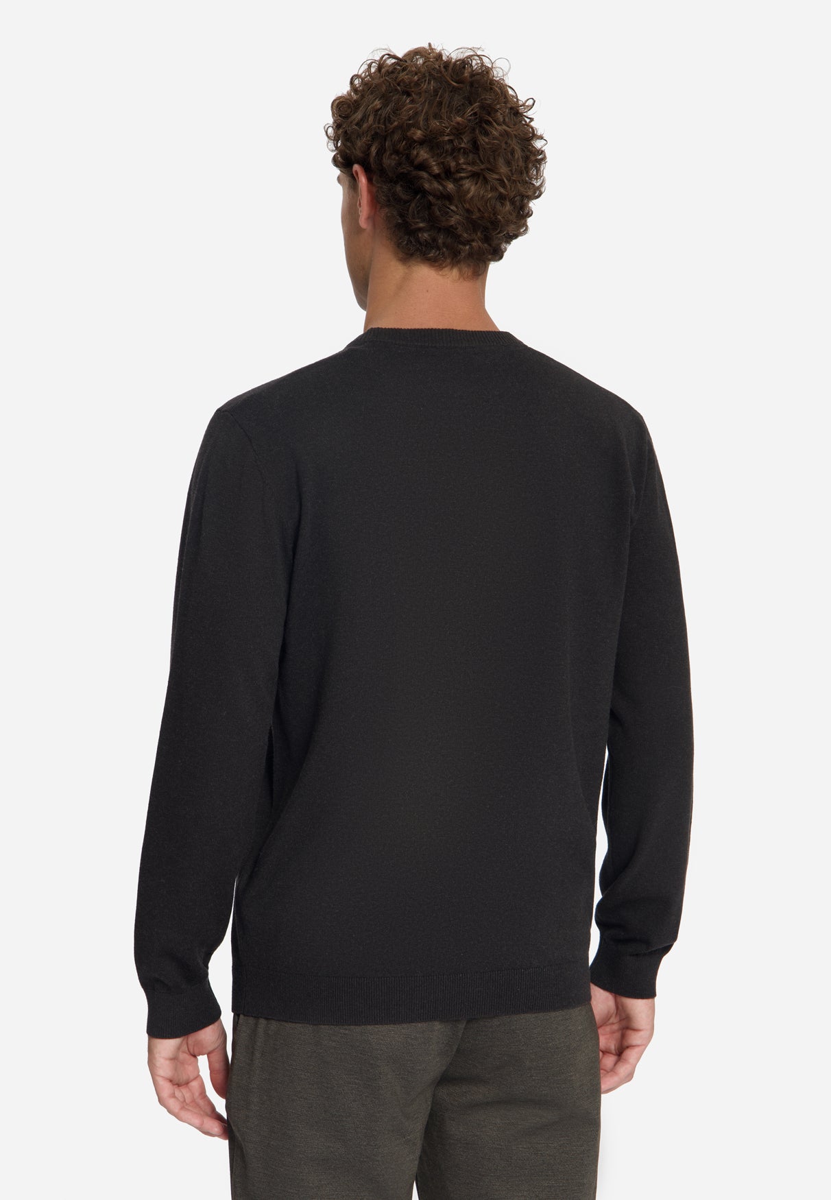 Melange Jumper | Dark Brown