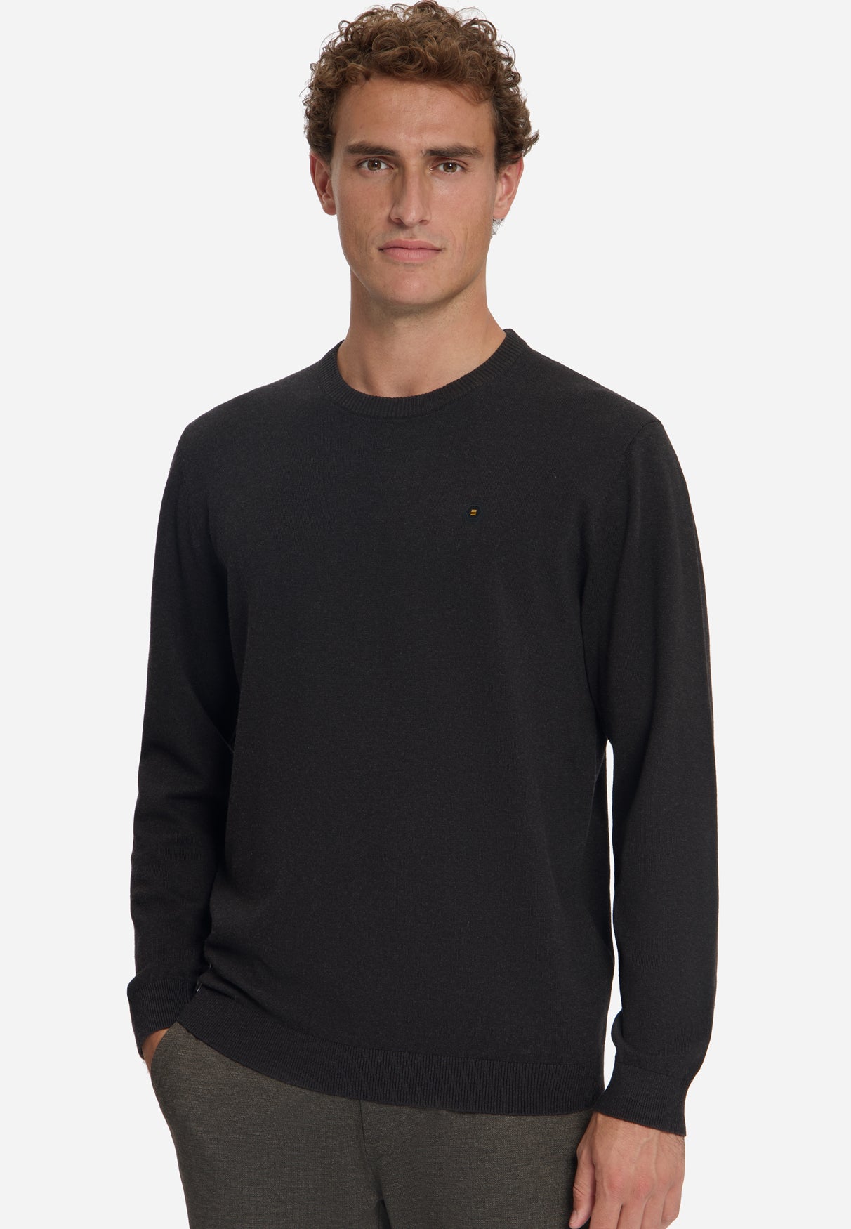 Melange Jumper | Dark Brown