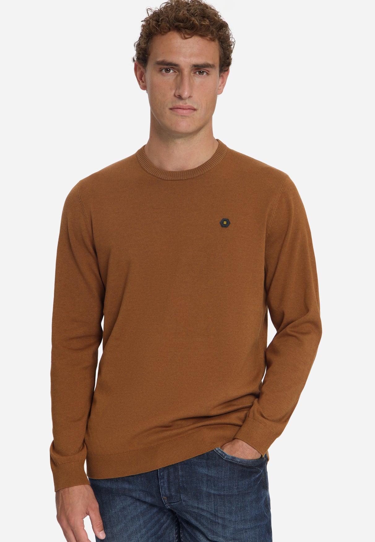 Melange Jumper | Caramel