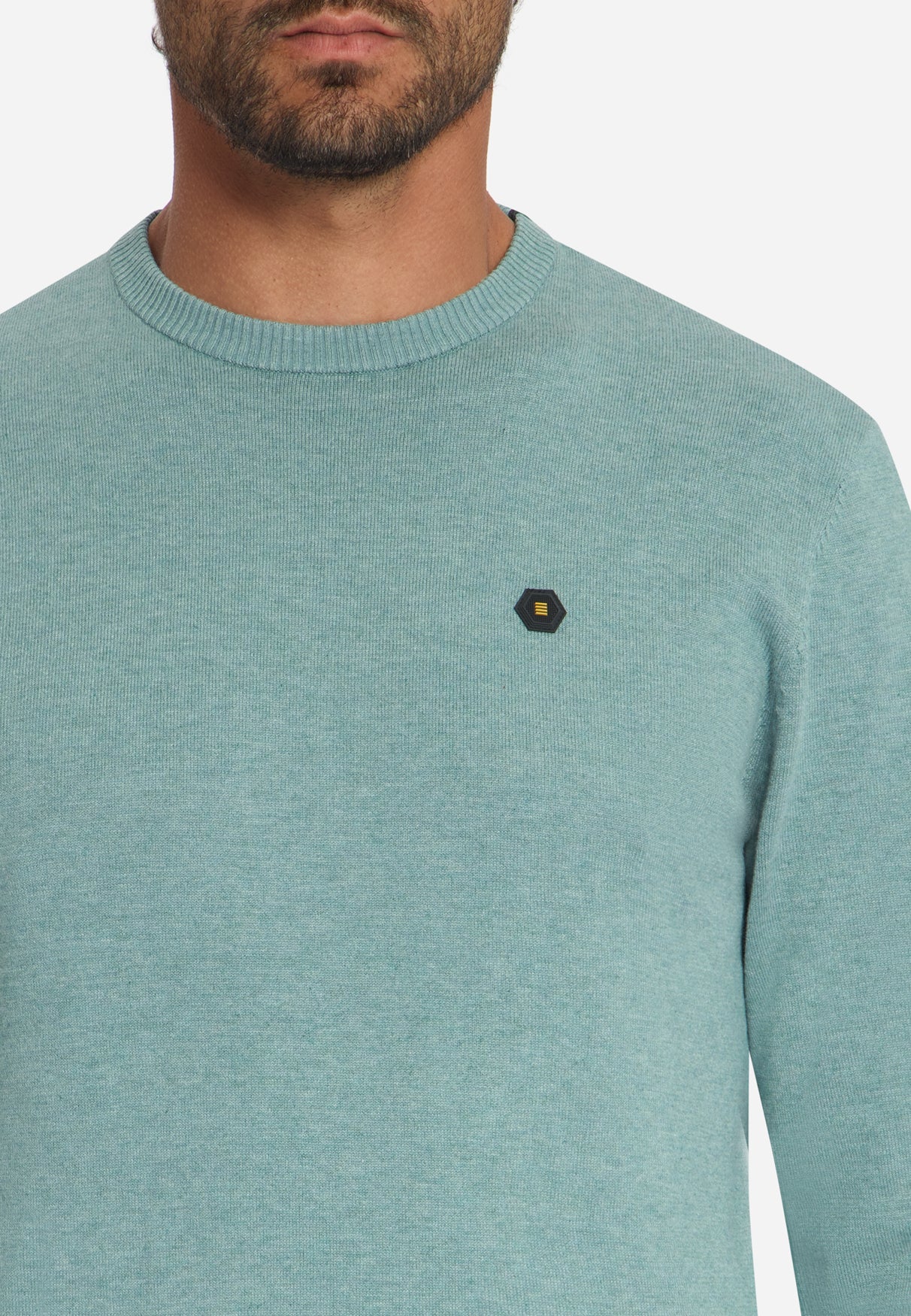 Melange Jumper | Dusty Blue