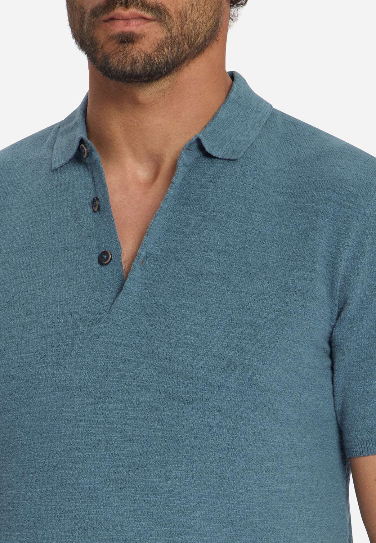 Slub Polo | Shadow Blue