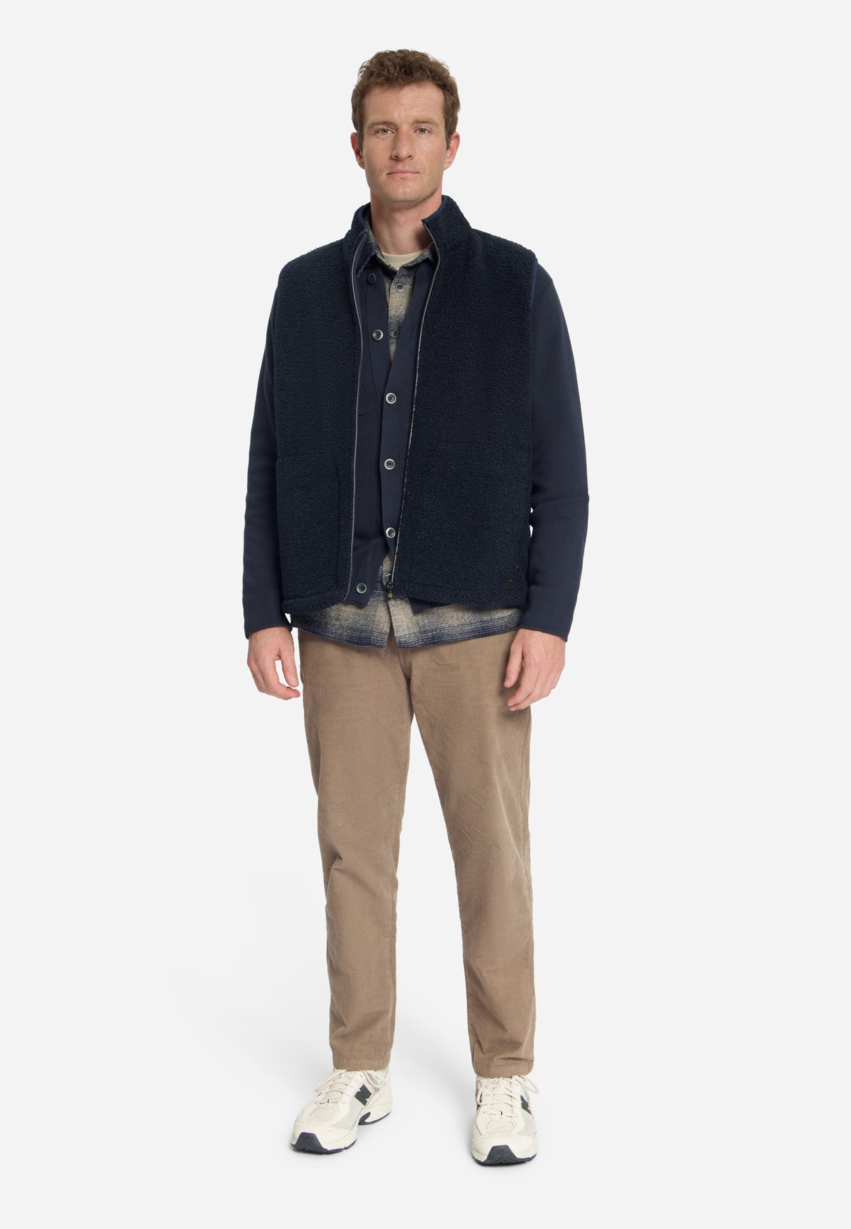 Cardigan Full Button Heavy Knit | Dark Night