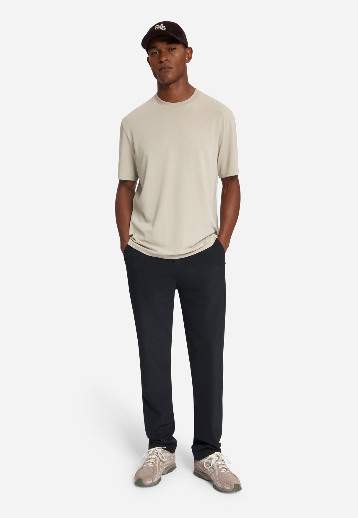 Stretch T-Shirt | Cement
