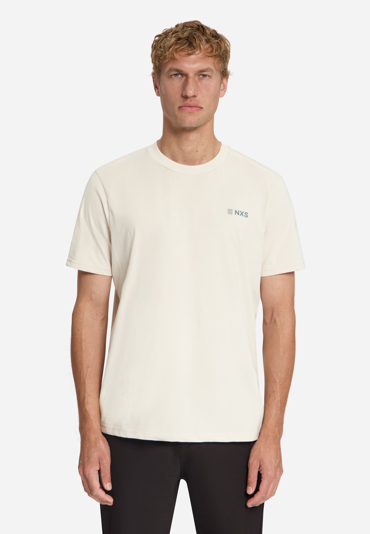 Back Print T-Shirt | Stone