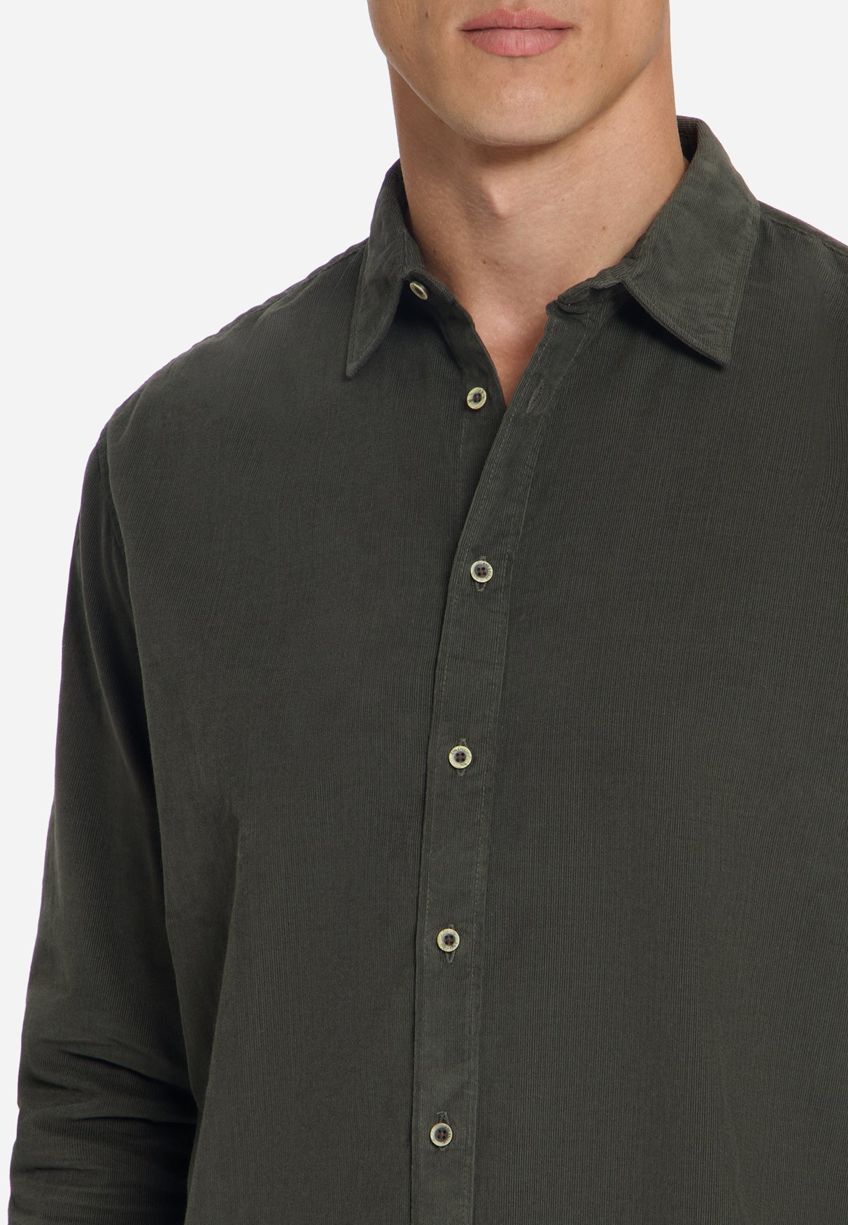 Corduroy Shirt | Army