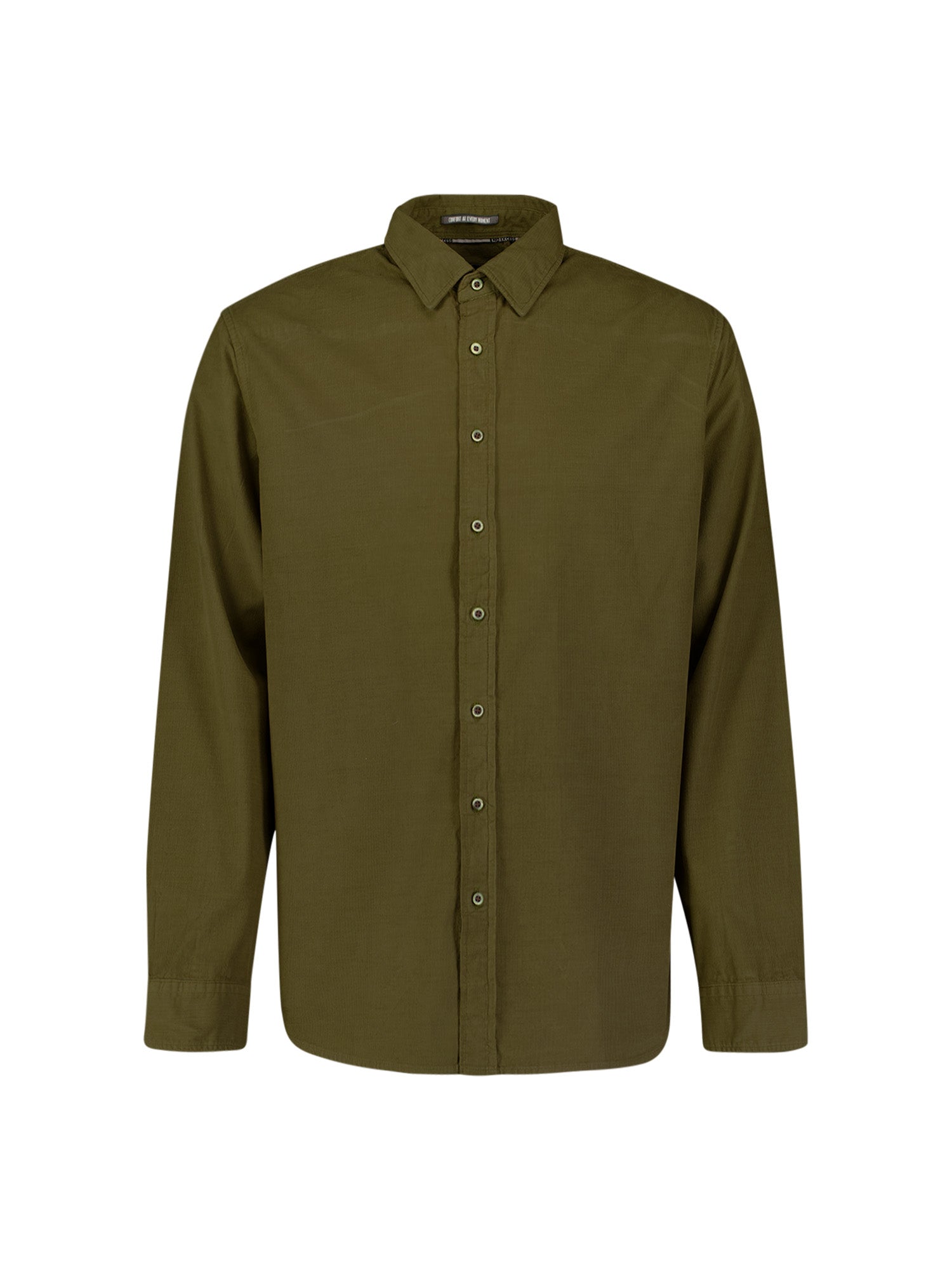 Shirt Fine Corduroy | Moss
