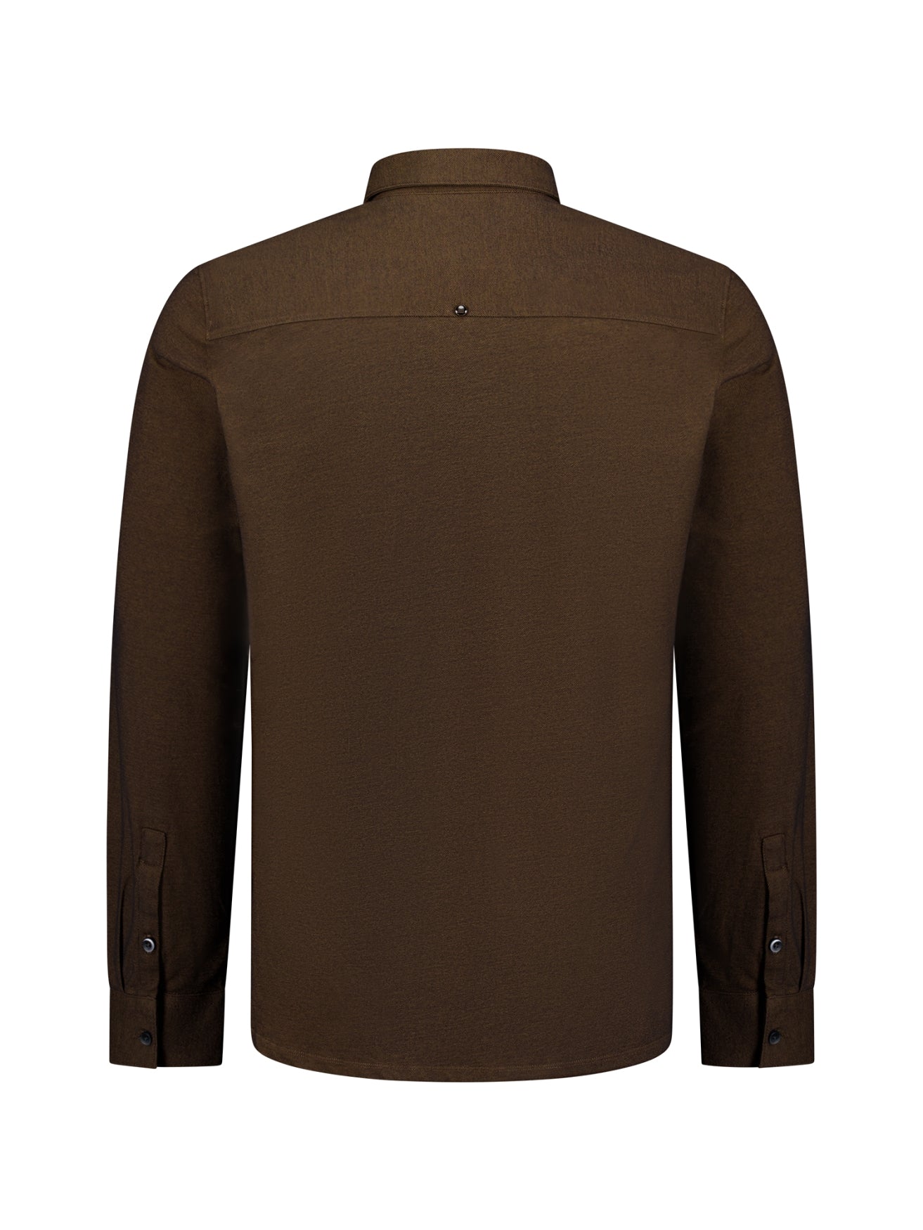 Twill Jersey Shirt | Caramel