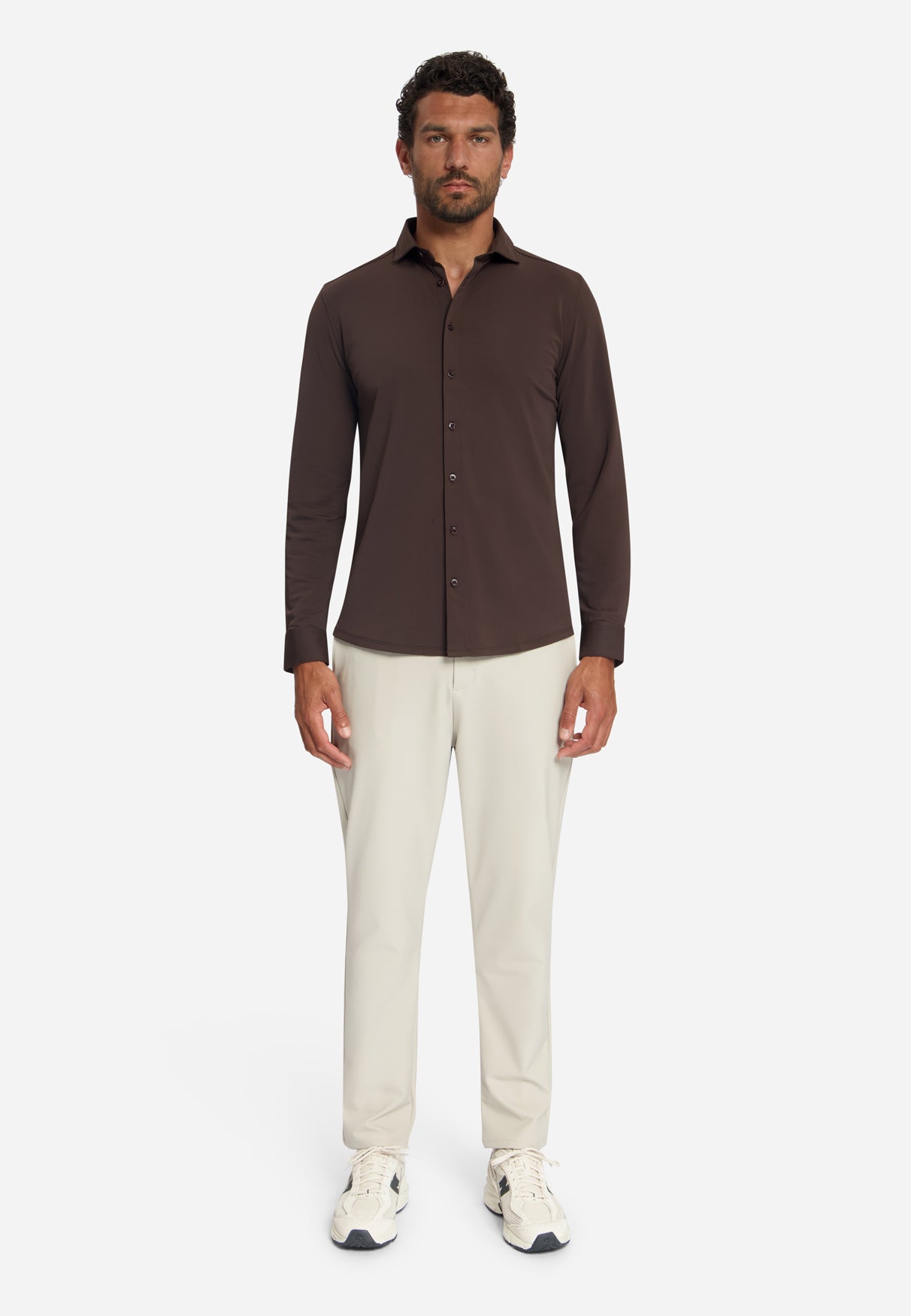 Sedoc Travel Shirt | Dark Brown