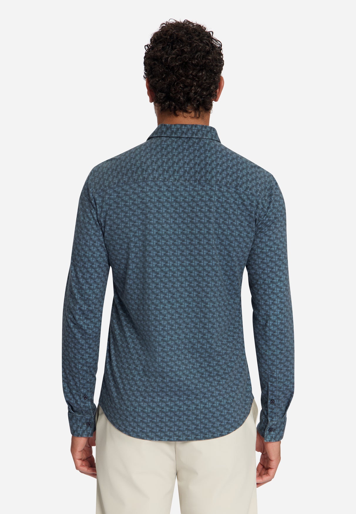 Printed Jersey Shirt | Dark Night