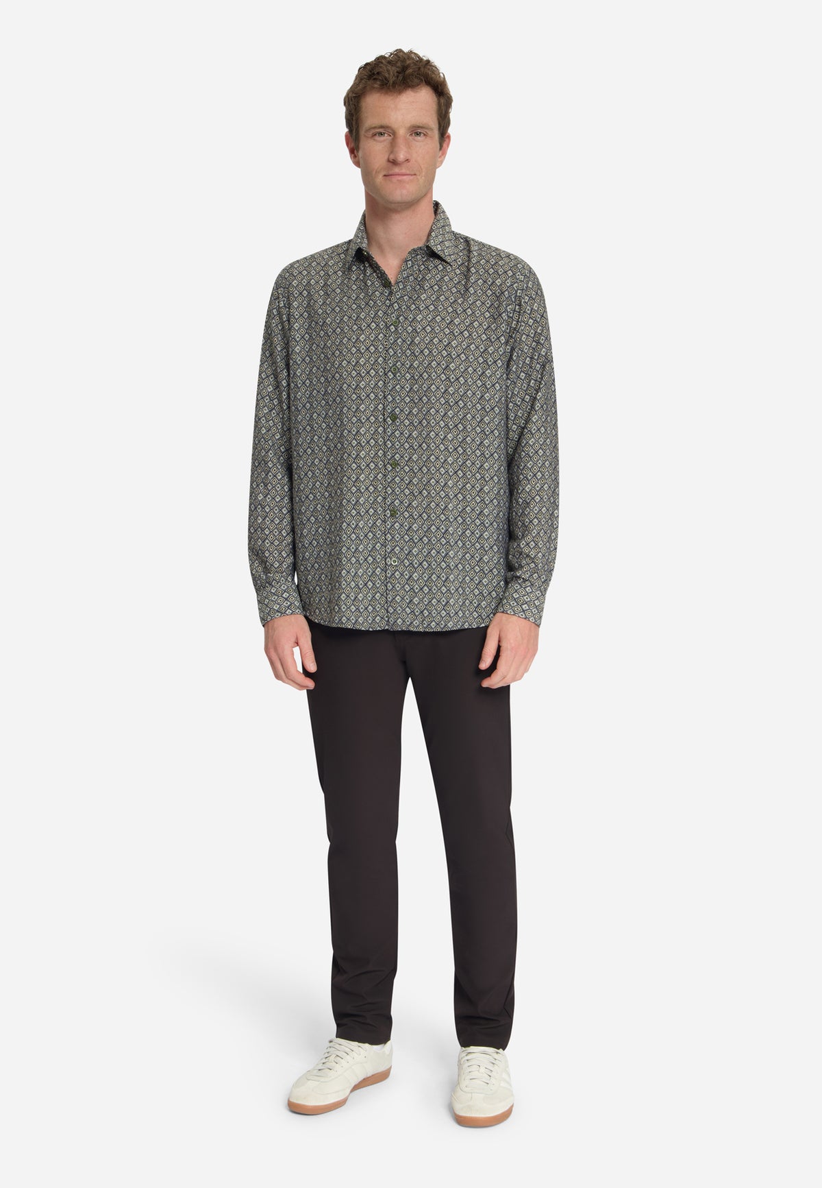 Allover Print Shirt | Moss