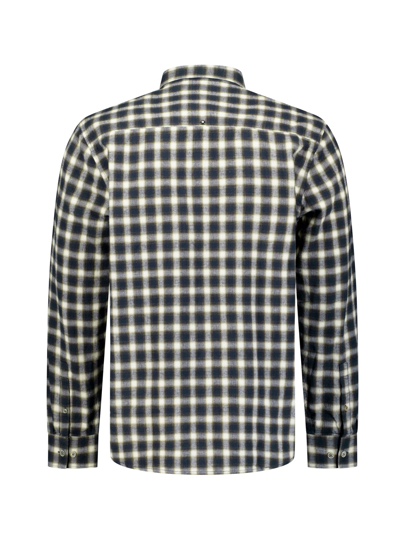 Cotton Check Shirt | Moss