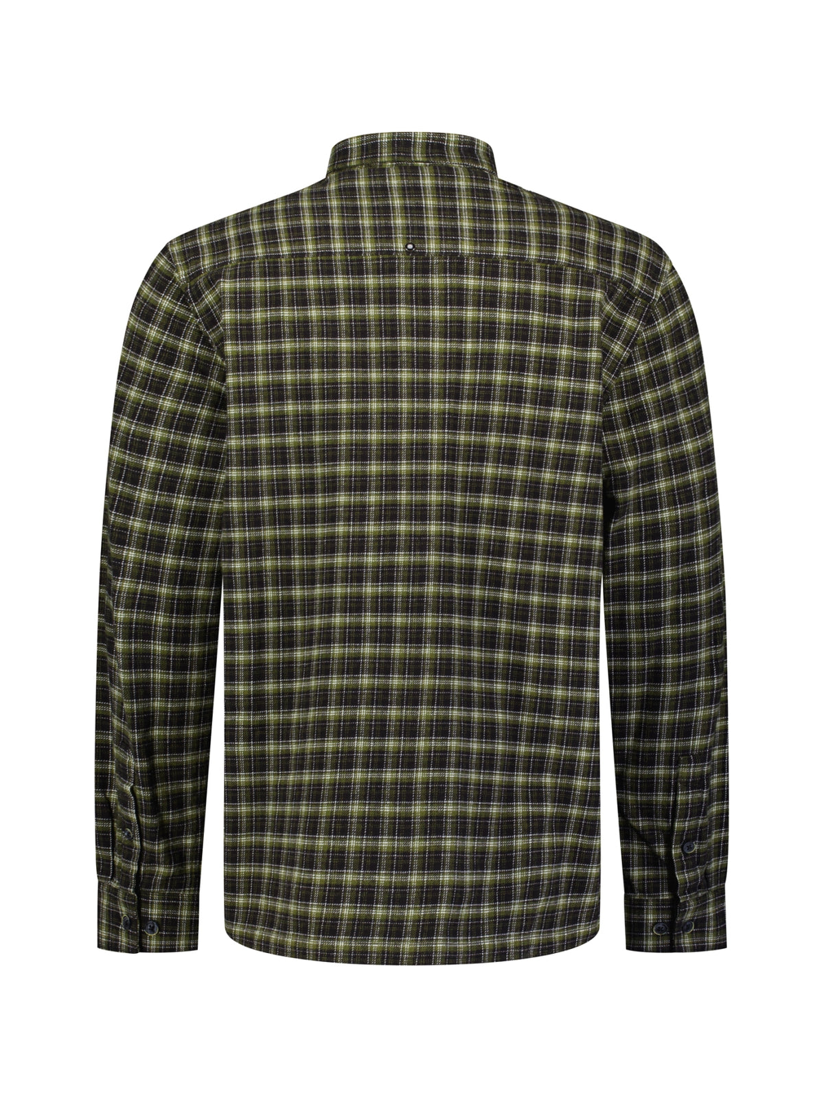 Cotton Check Shirt | Moss