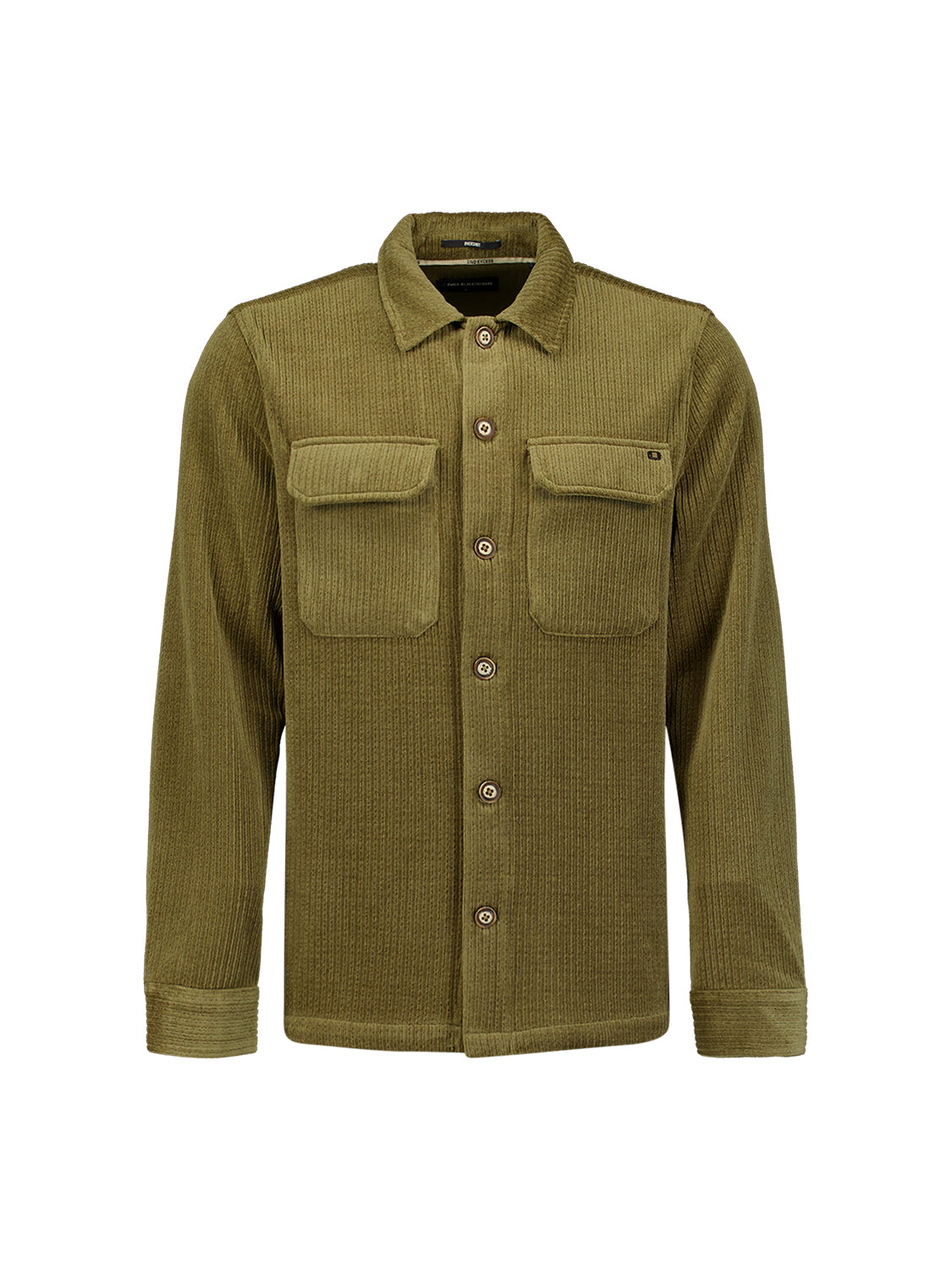 Stretch Cord Overshirt | Army
