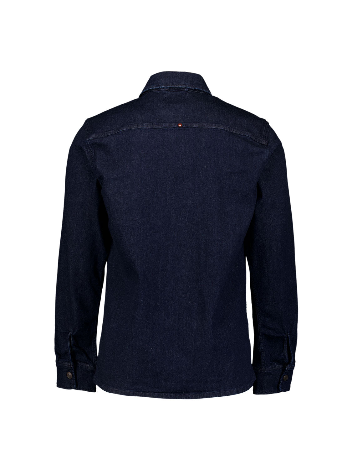 Denim Stretch Overshirt | Rinse Denim