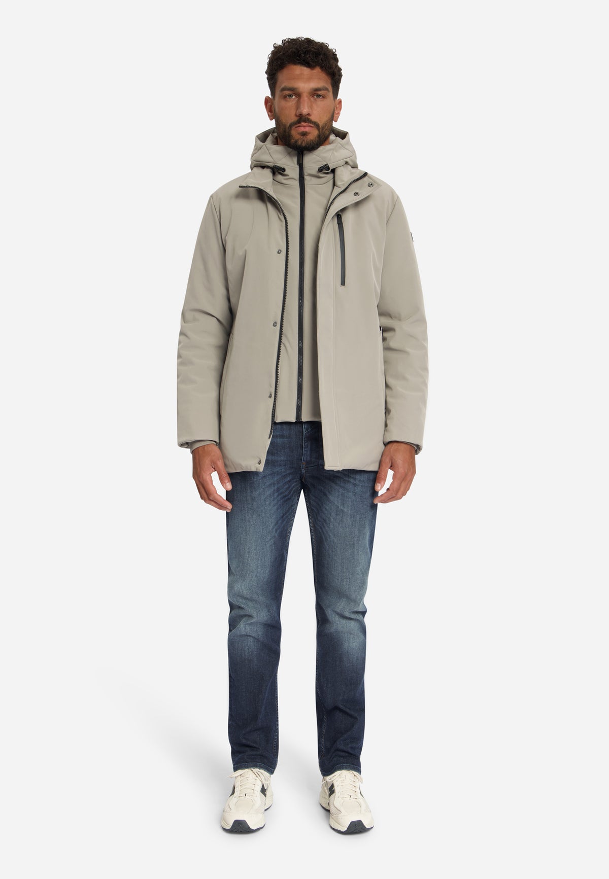 Softshell Parka | Taupe