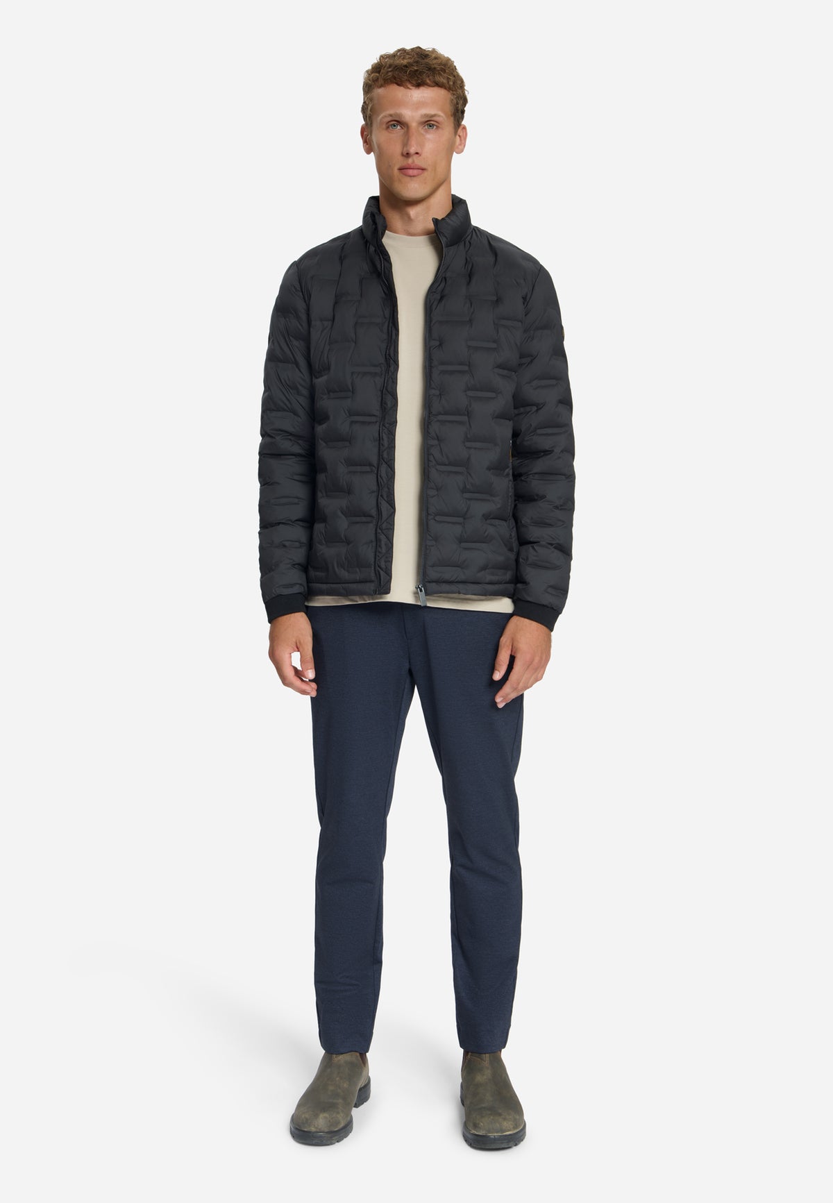 Lightweight Quilted Jacket | Black