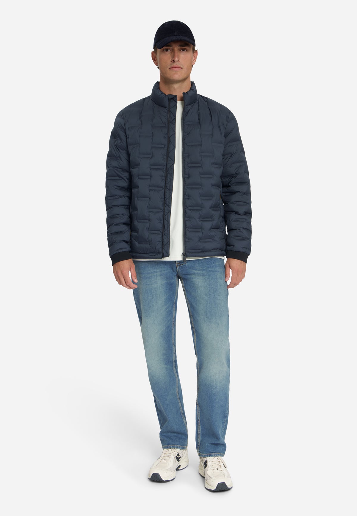 Lightweight Quilted Jacket | Dark Night