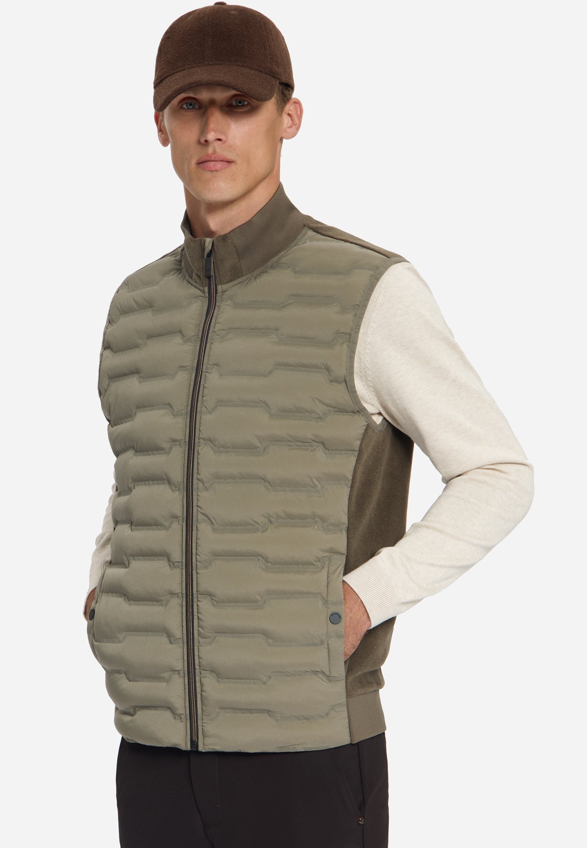 Padded Bodywarmer | Mud