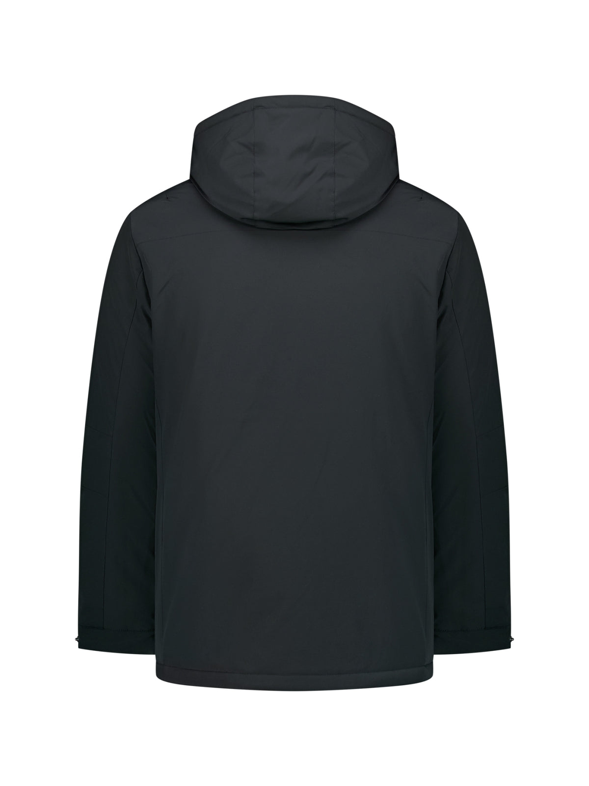Hooded Parka Jacket | Black